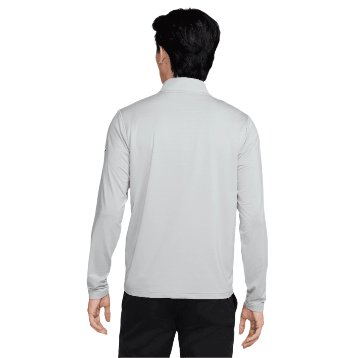 Nike Dri Fit Victory 1/2 Zip Golf Pullover - Wolf Grey / Black - Nike Golf