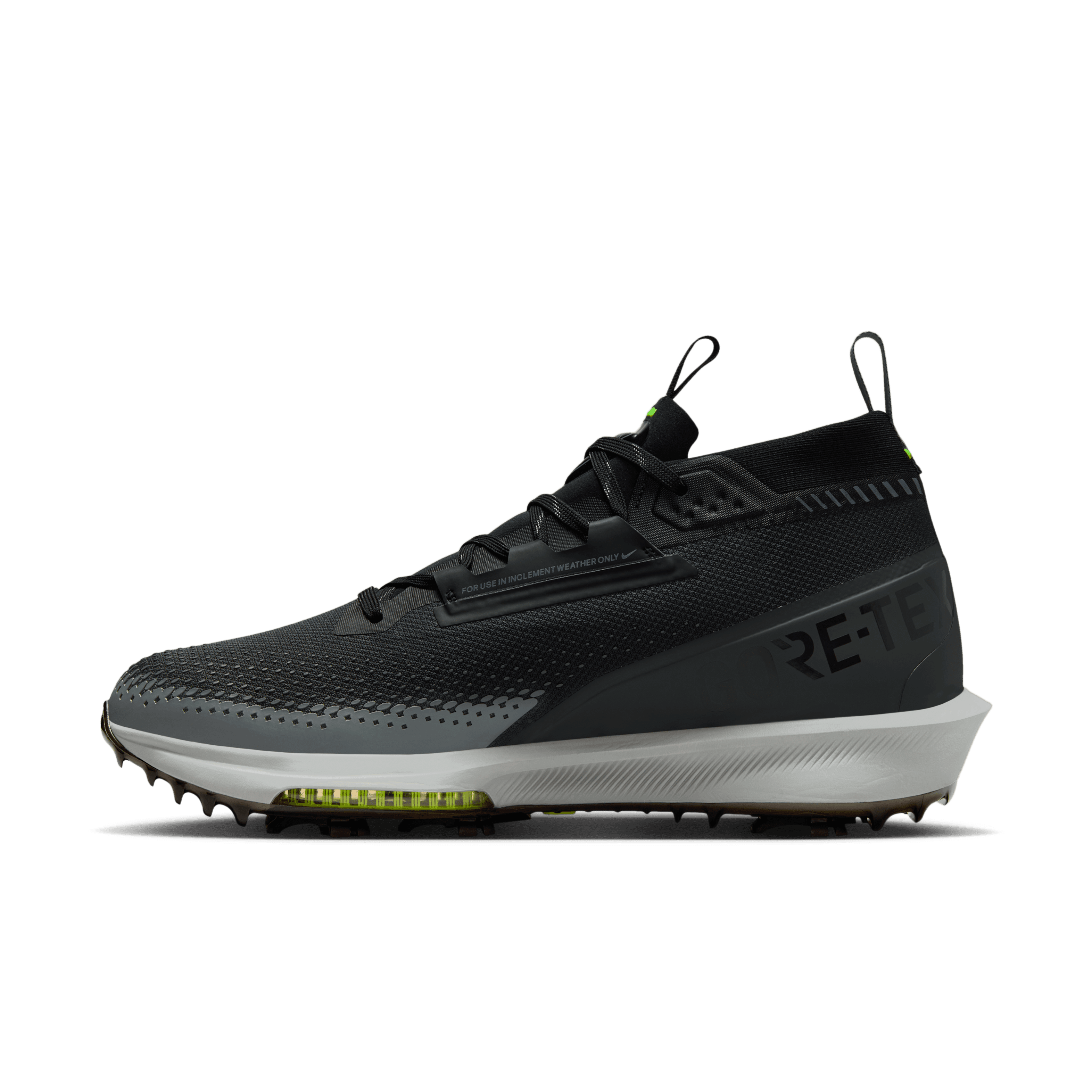 Nike Infinity Tour Next% 2 GTX Golf Shoes - Dark Smoke Grey/Black/Light Smoke Grey