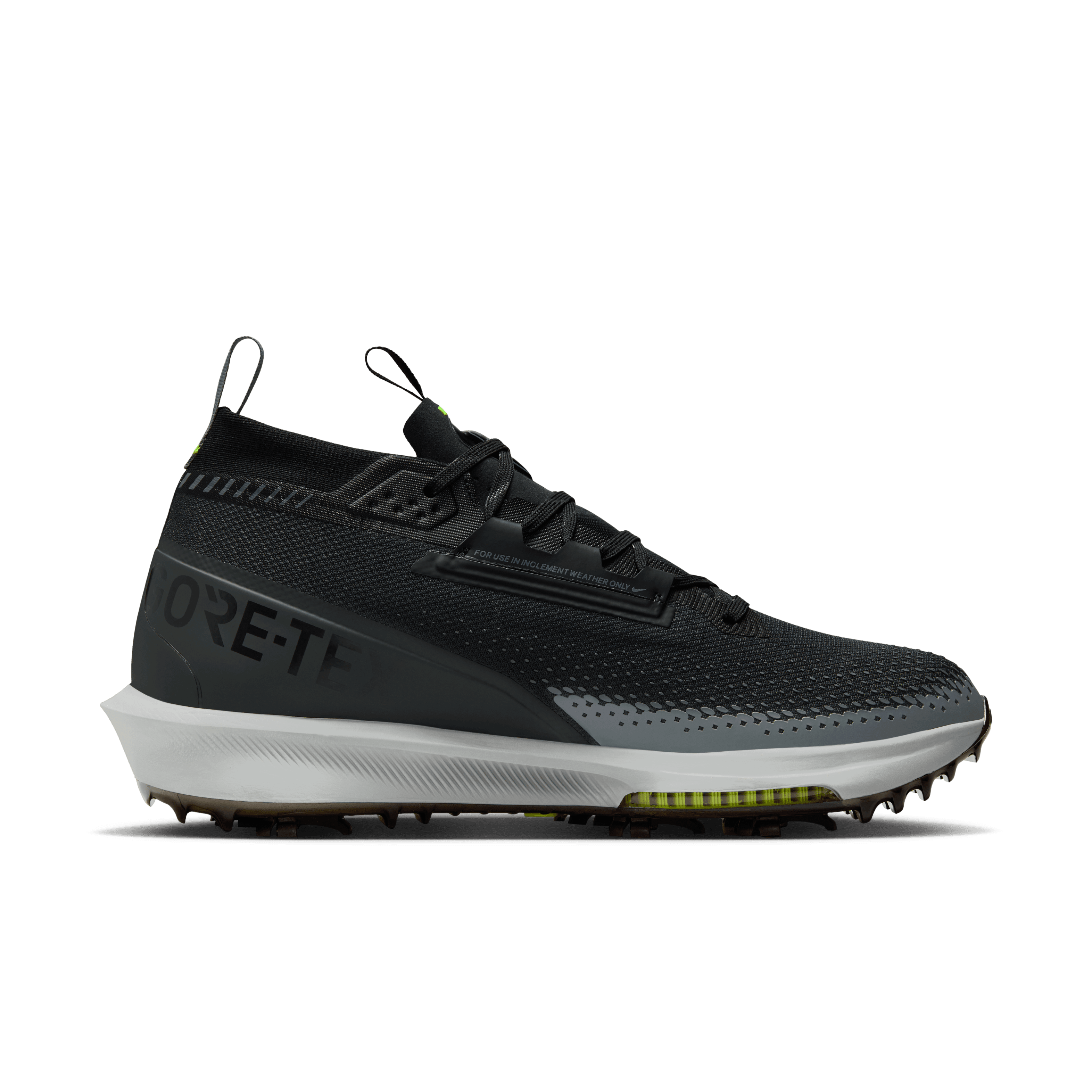 Nike Infinity Tour Next% 2 GTX Golf Shoes - Dark Smoke Grey/Black/Light Smoke Grey