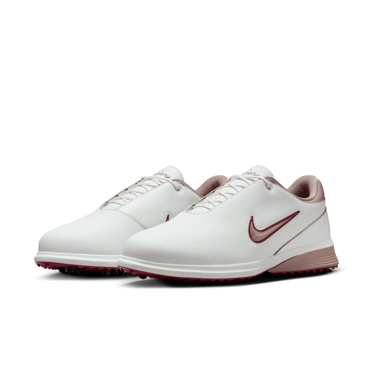 Nike Victory Tour 4 Golf Shoe - Summit White / Taupe Grey / Black / Team Red - Nike Golf