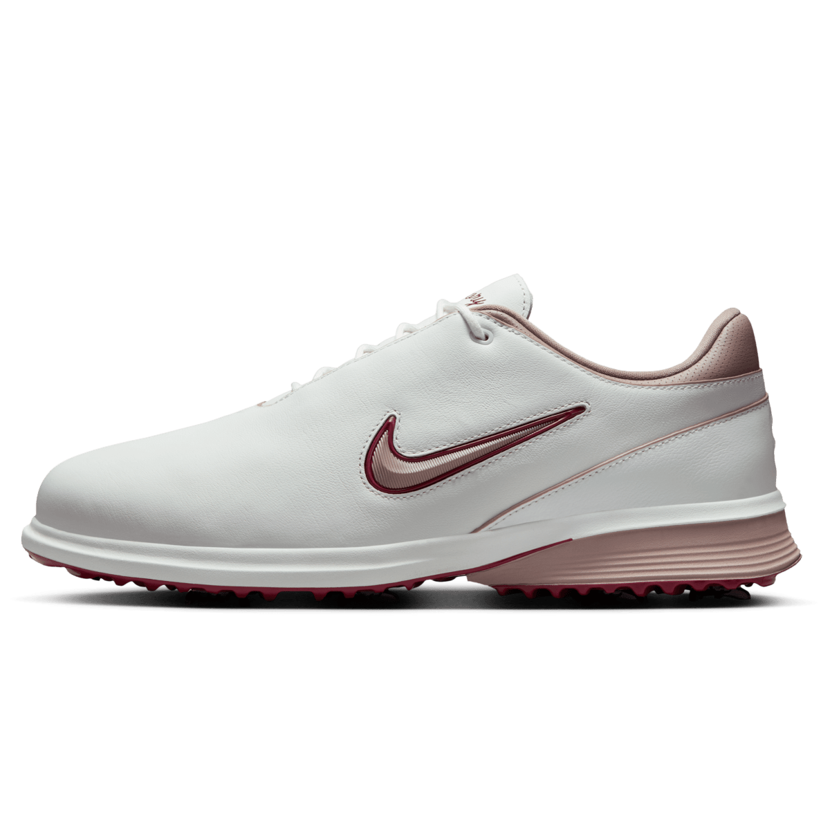 Nike Victory Tour 4 Golf Shoe - Summit White / Taupe Grey / Black / Team Red - Nike Golf