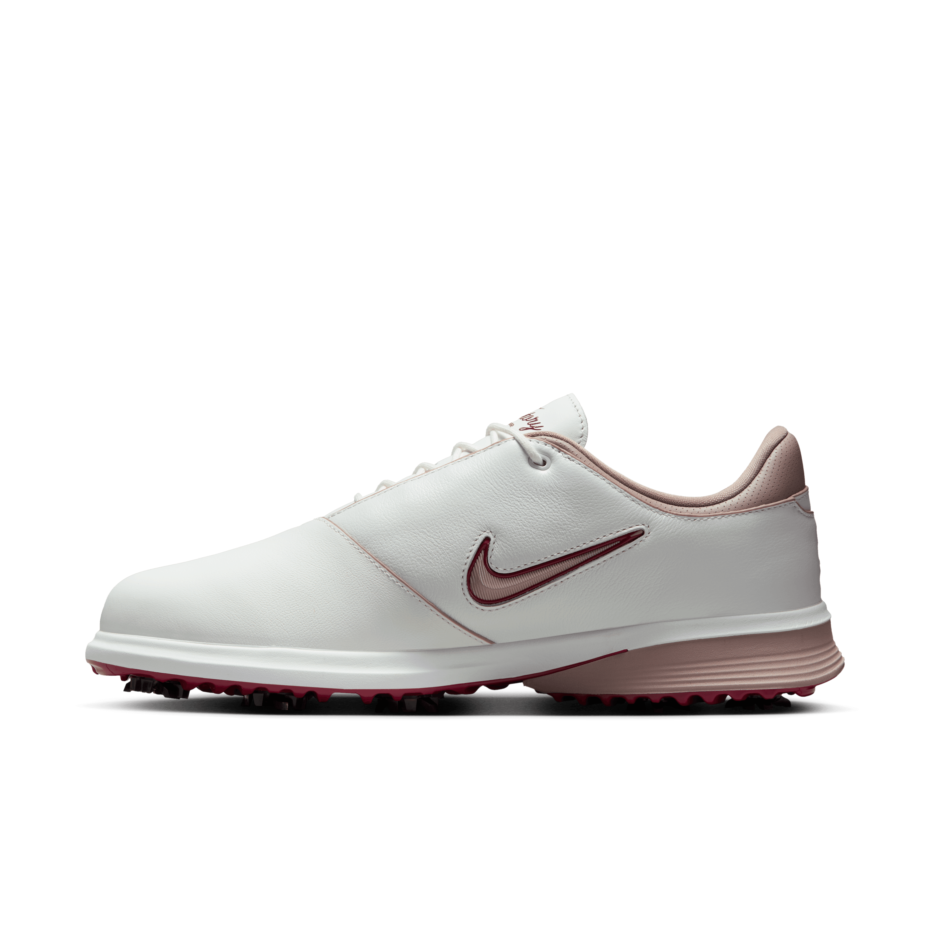 Nike Victory Tour 4 Golf Shoe - Summit White / Taupe Grey / Black / Team Red