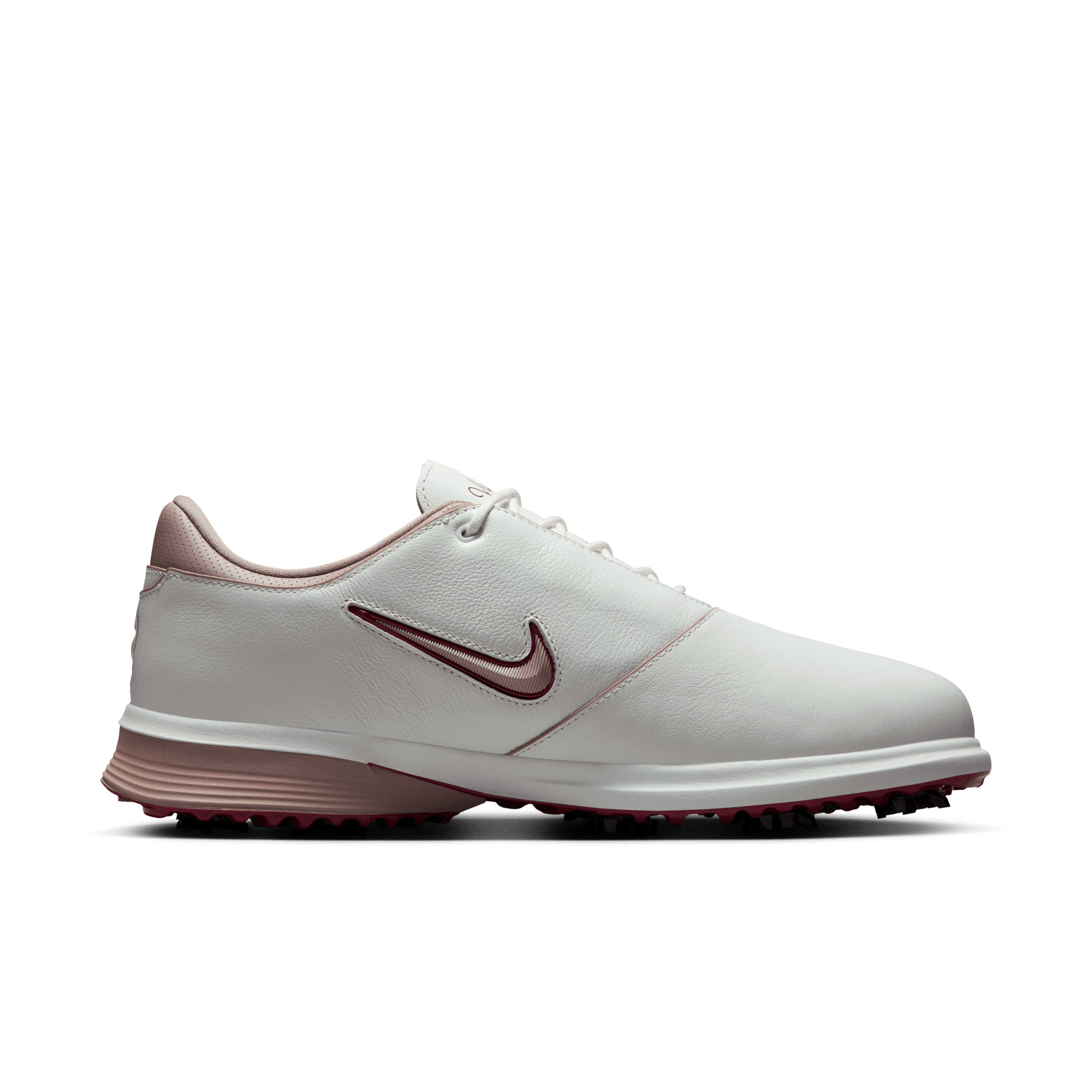 Nike Victory Tour 4 Golf Shoe - Summit White / Taupe Grey / Black / Team Red