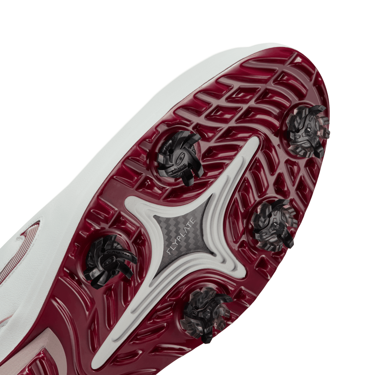 Nike Victory Tour 4 Golf Shoe - Summit White / Taupe Grey / Black / Team Red - Nike Golf