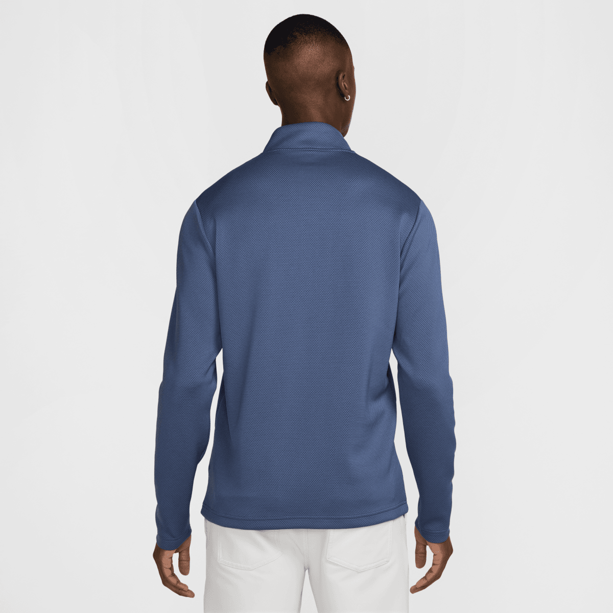 Nike Therma Flex 1/2 Zip Mens Golf Pullover - Diffused Blue / Obsidian / White - Nike Golf