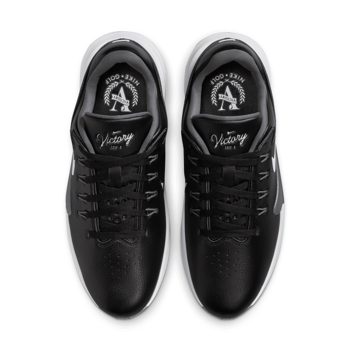 Nike Victory Pro 4 Golf Shoe - Black / White / Iron Grey - Nike Golf