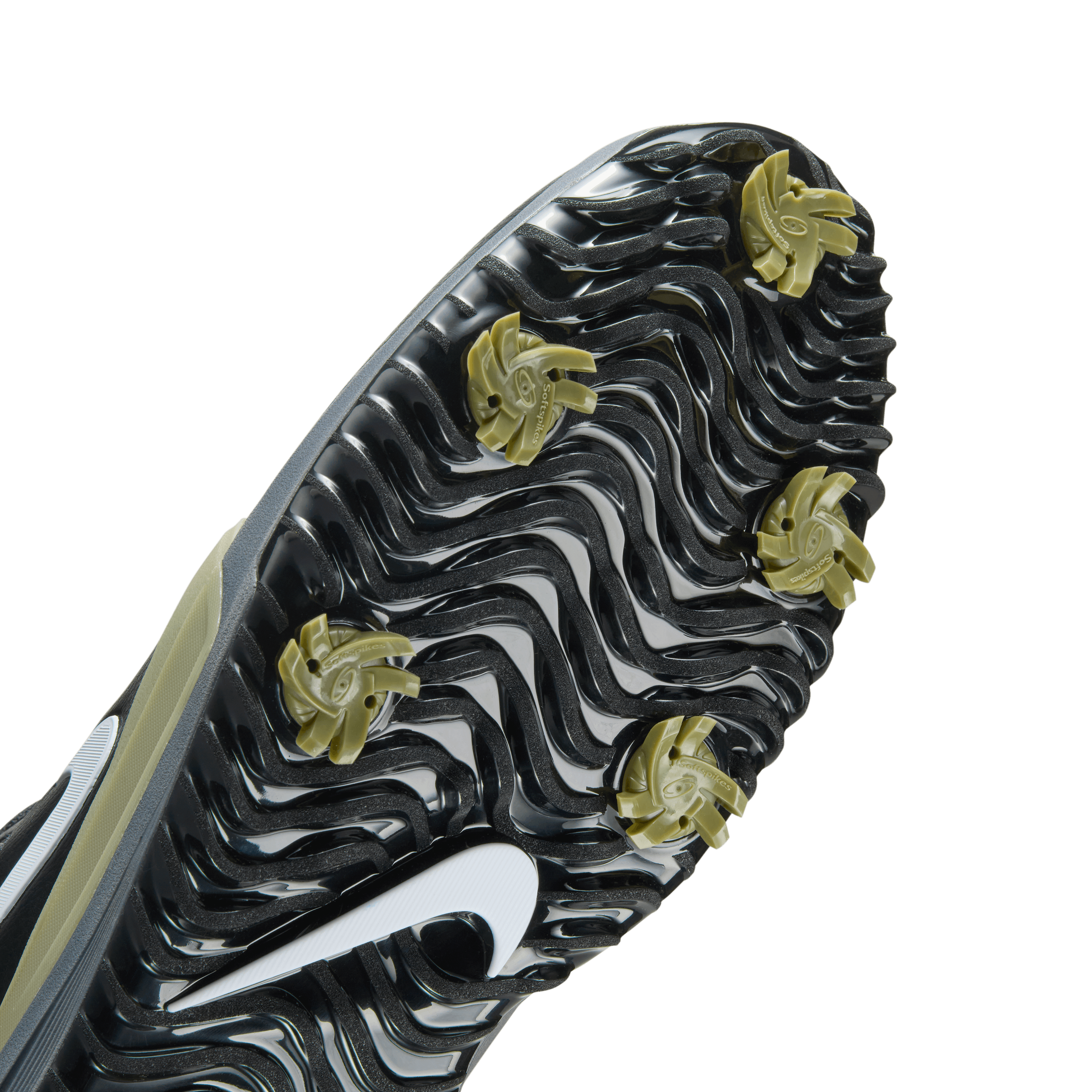 Nike Victory Pro 4 Golf Shoe - Black / White / Dusty Olive