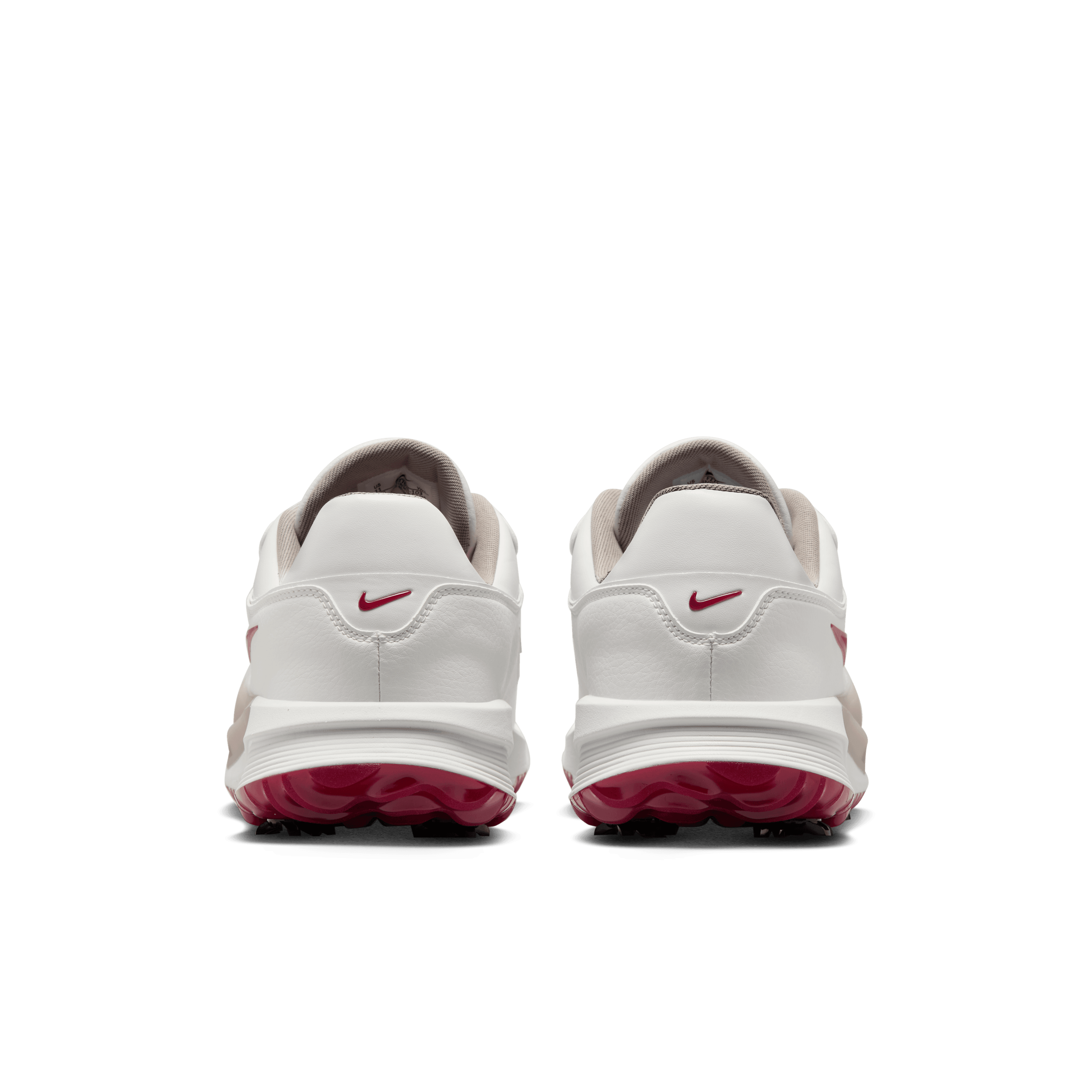 Nike Victory Pro 4 Golf Shoe - Summit White / Team Red