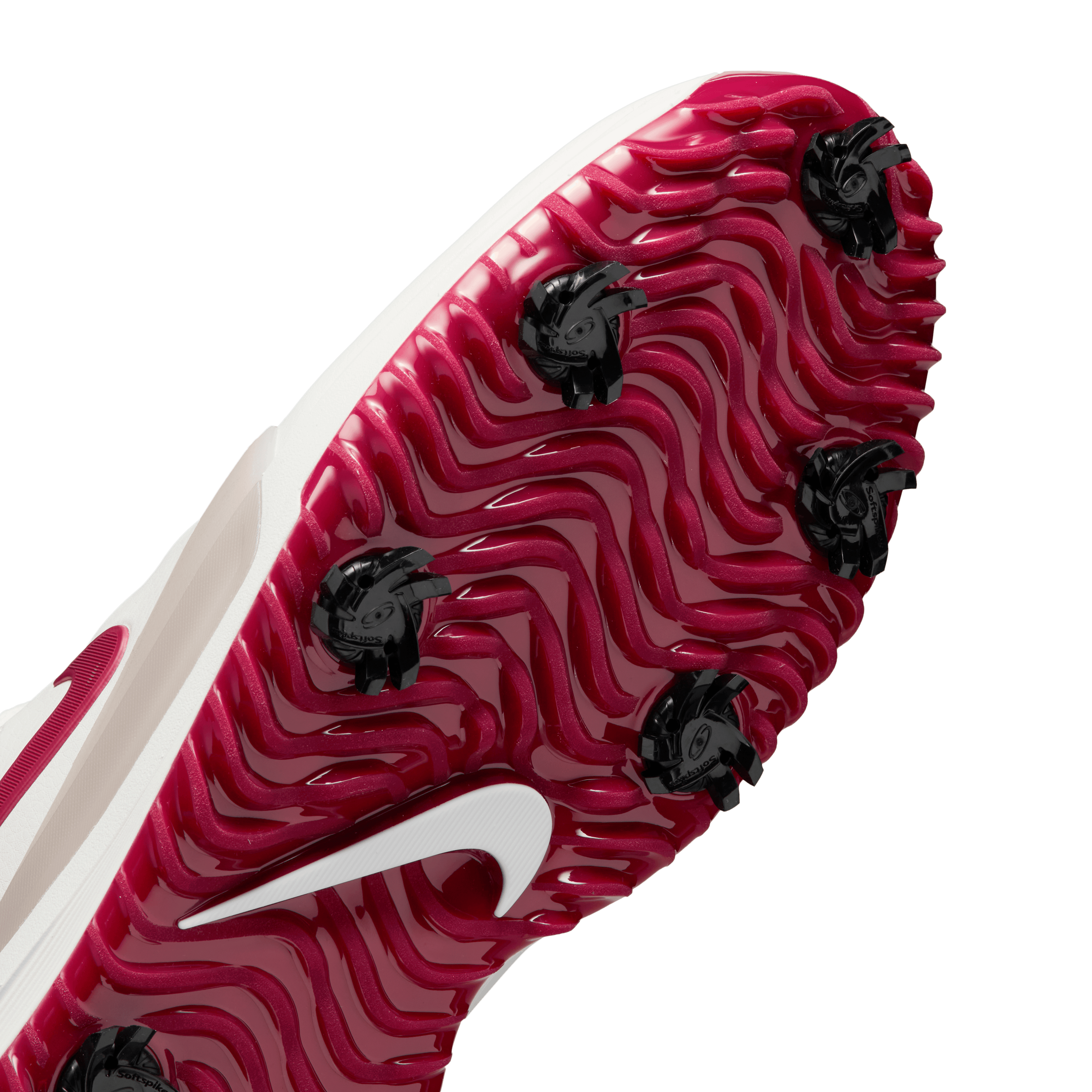 Nike Victory Pro 4 Golf Shoe - Summit White / Team Red