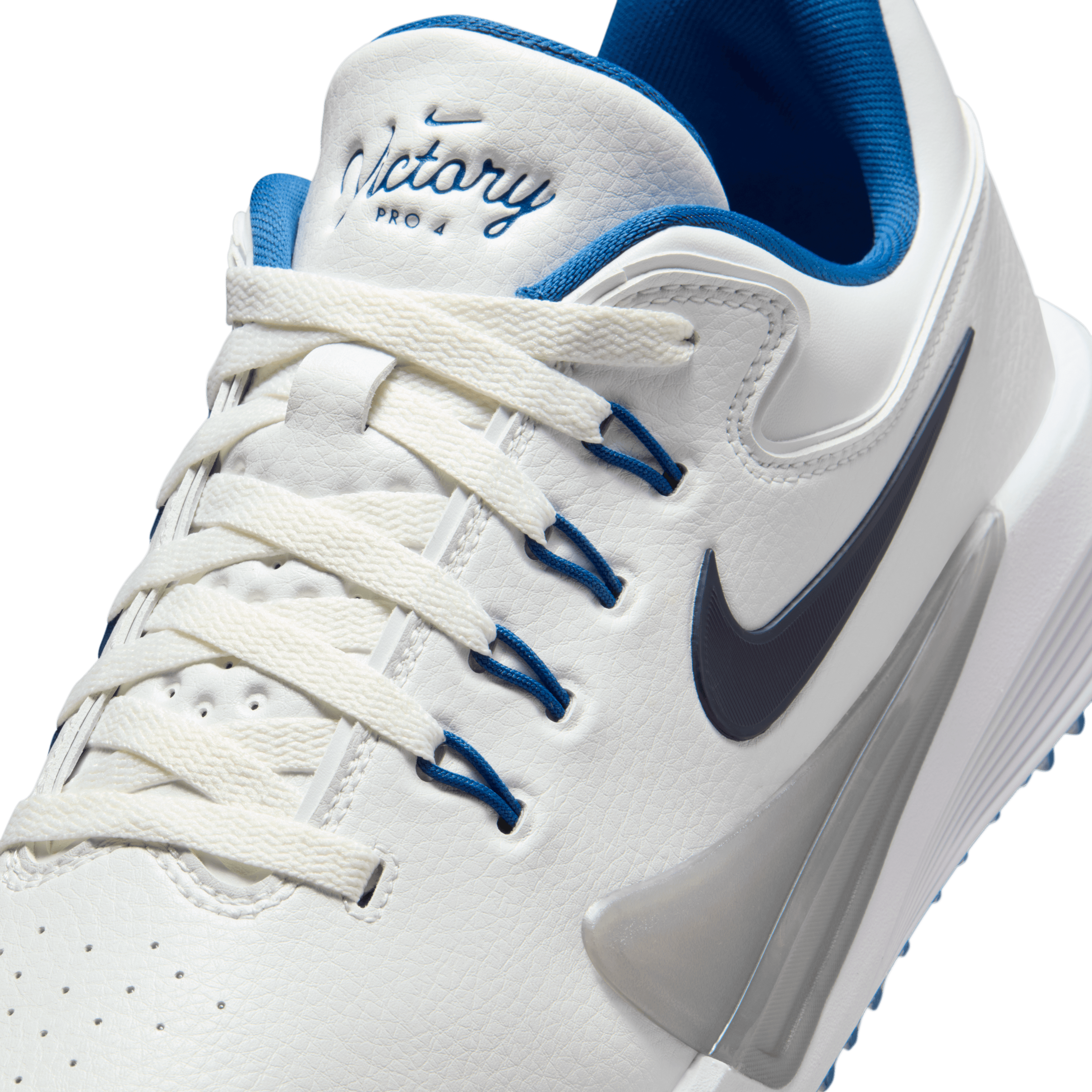 Nike Victory Pro 4 Golf Shoe - Summit White / Obsidian