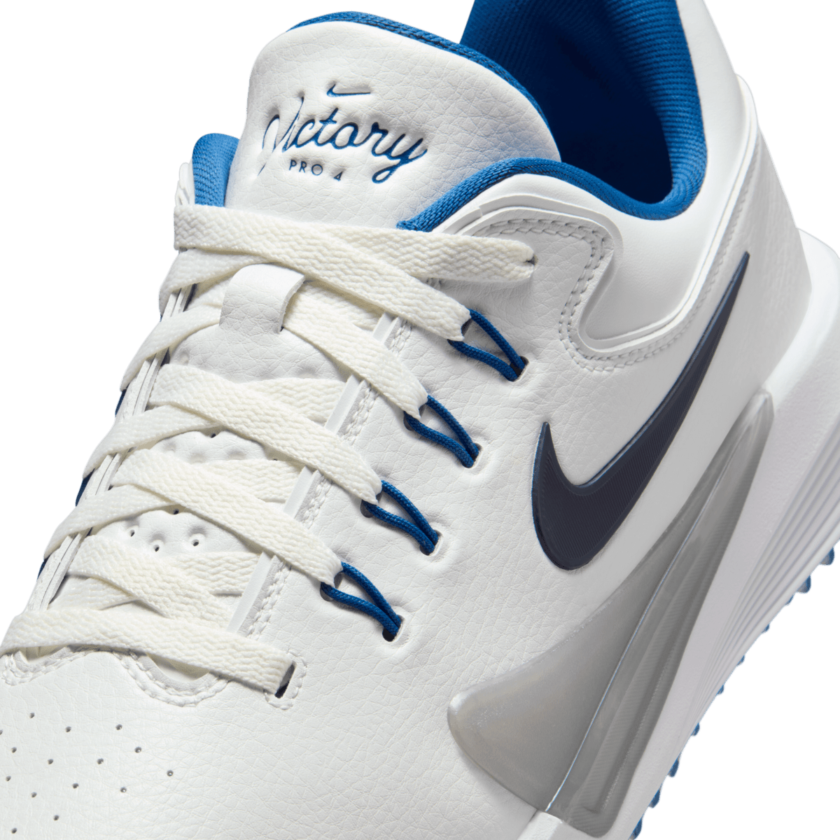 Nike Victory Pro 4 Golf Shoe - Summit White / Obsidian - Nike Golf