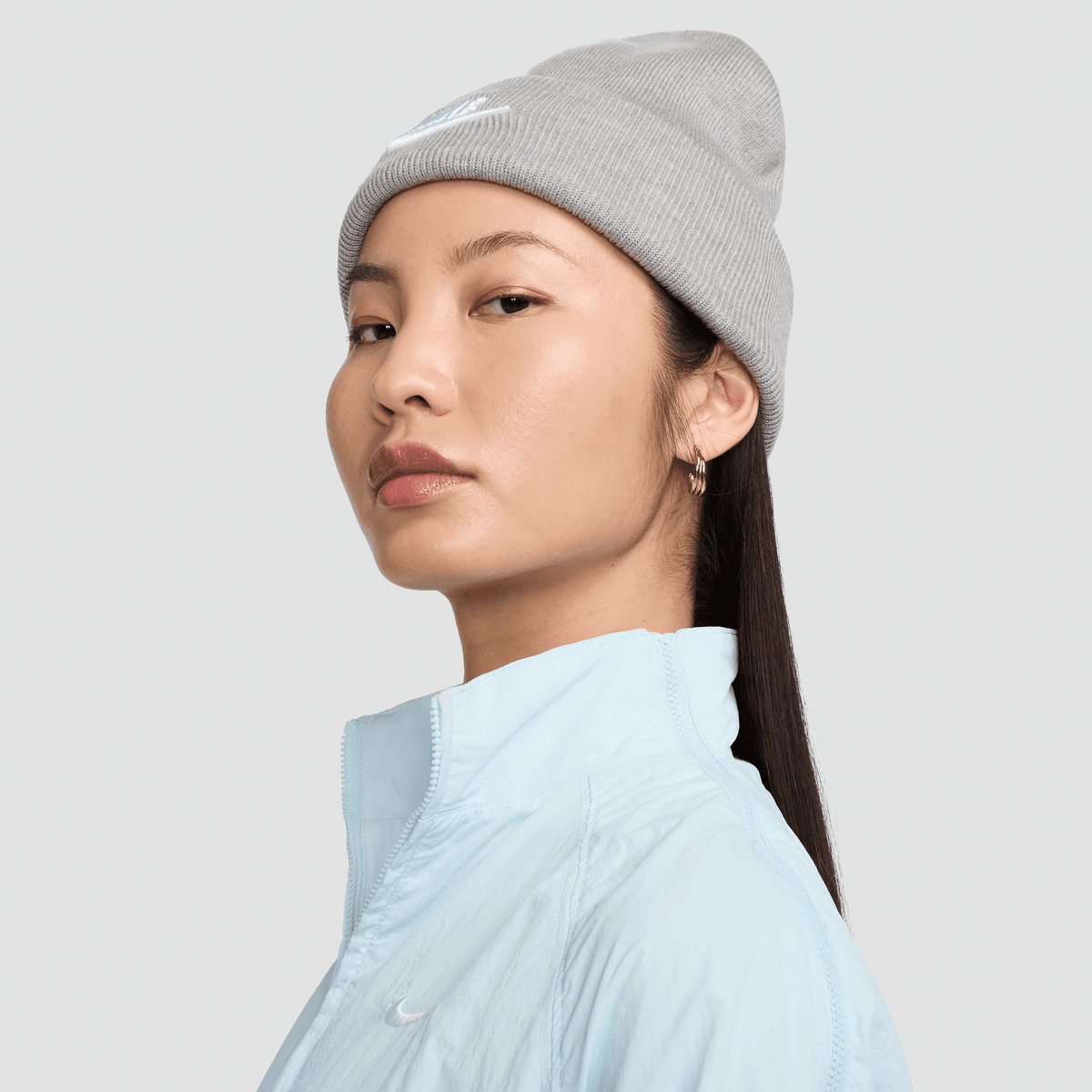 Nike Peak Beanie - Dark Grey Heather