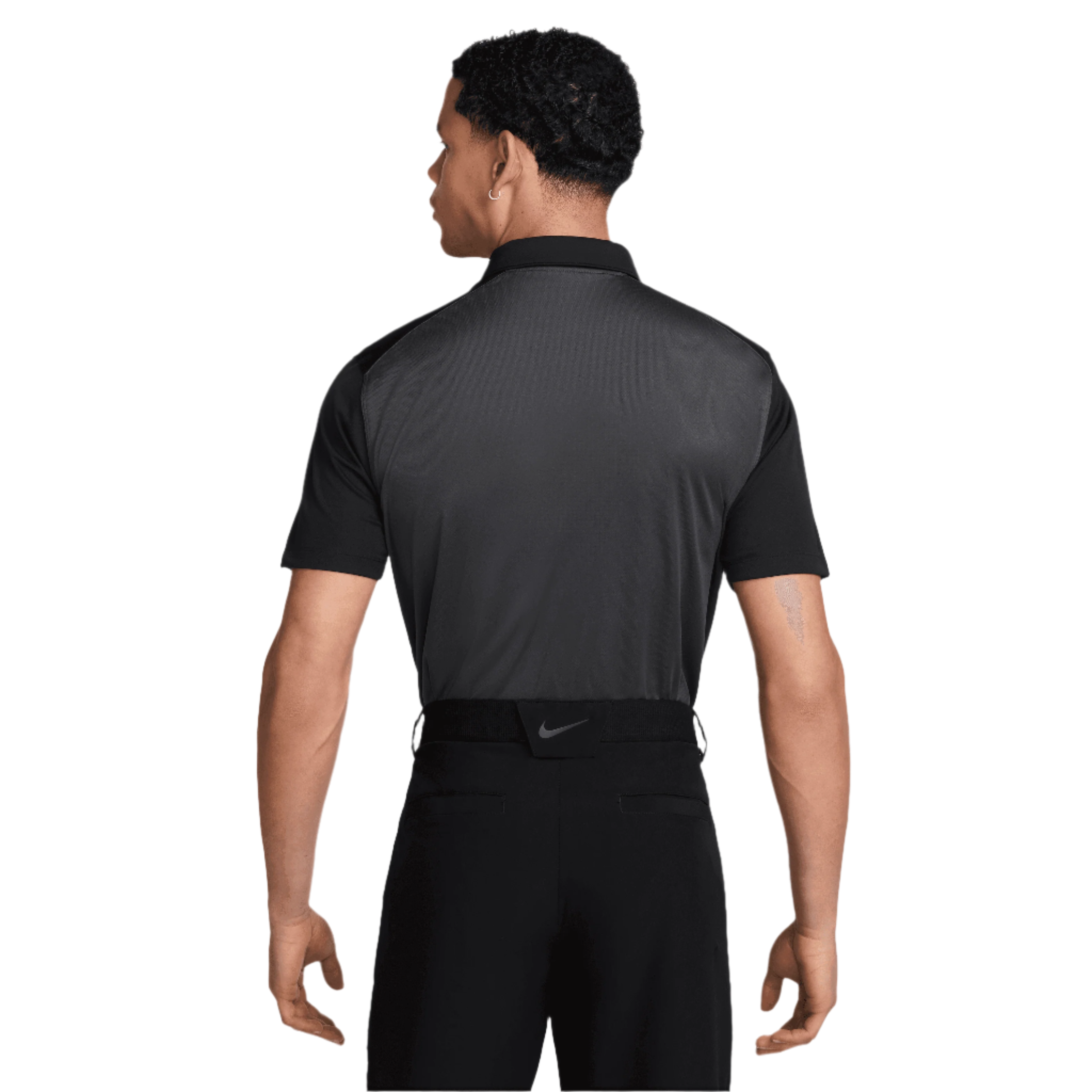 Nike Dri-Fit Victory+ Mens Blocked Polo Shirt - Black