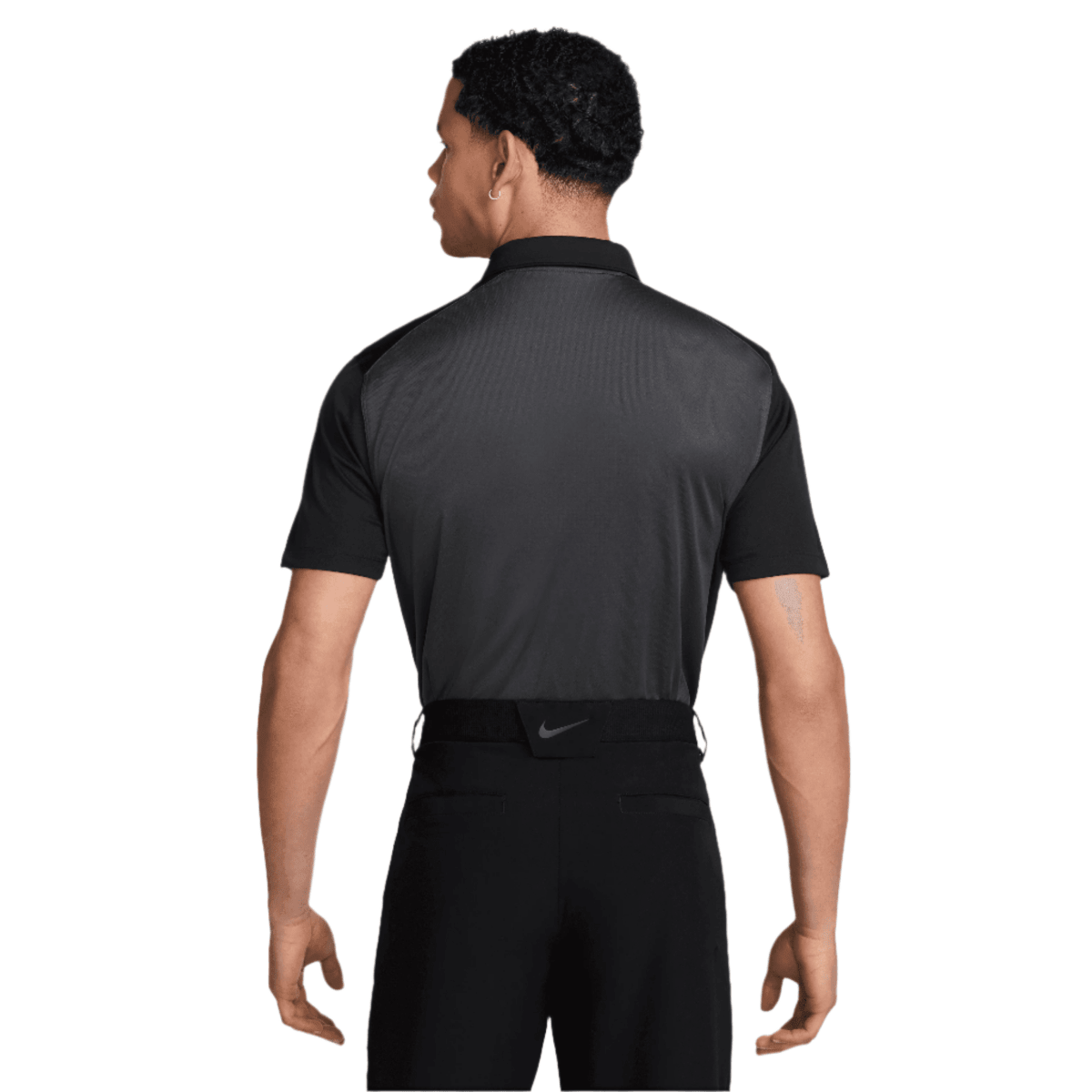 Nike Dri - Fit Victory+ Mens Blocked Polo Shirt - Black - Nike Golf