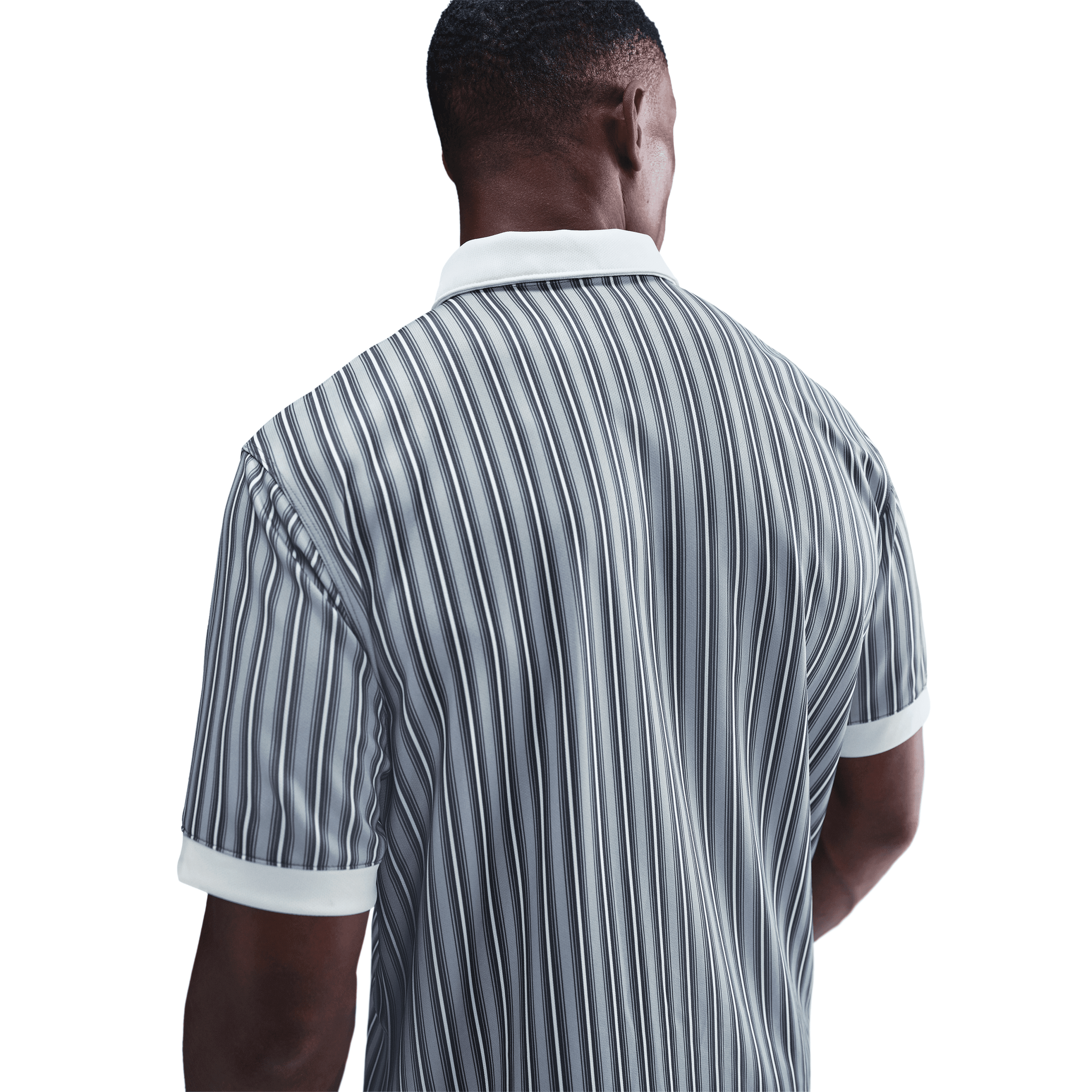 Nike Dri-Fit Victory+ Mens Polo Shirt - Wolf Grey / White