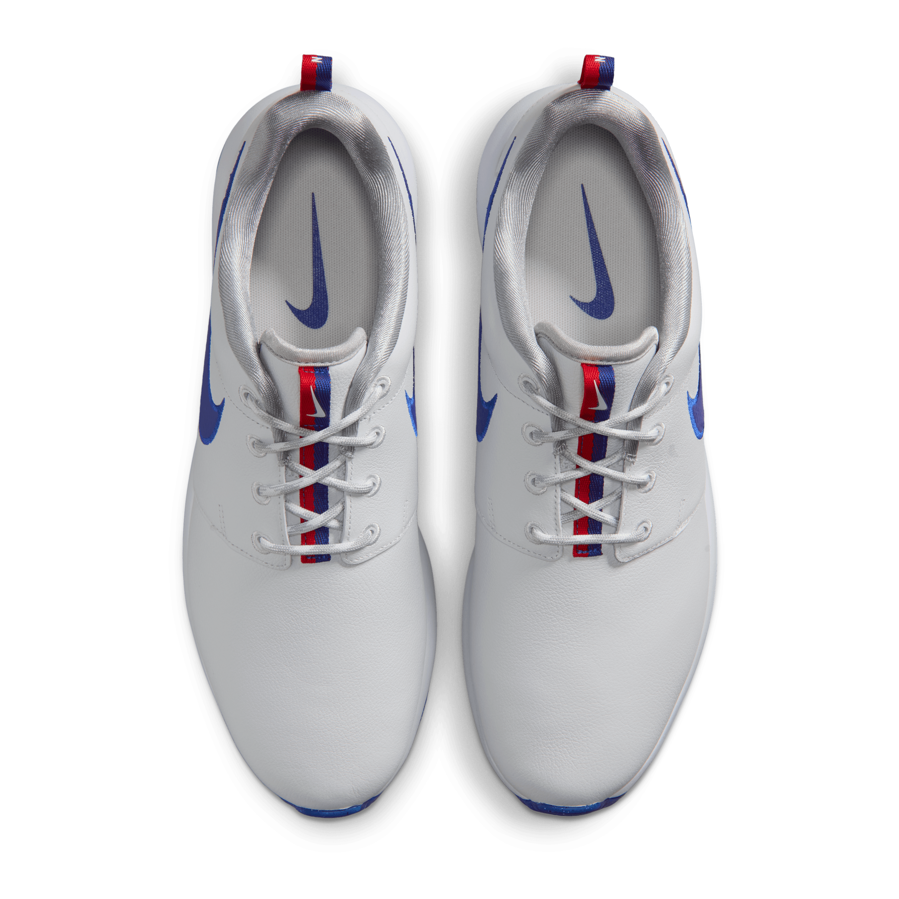 Nike Roshe Premium G Golf Shoe - Off White / Old Royal / Fire Red