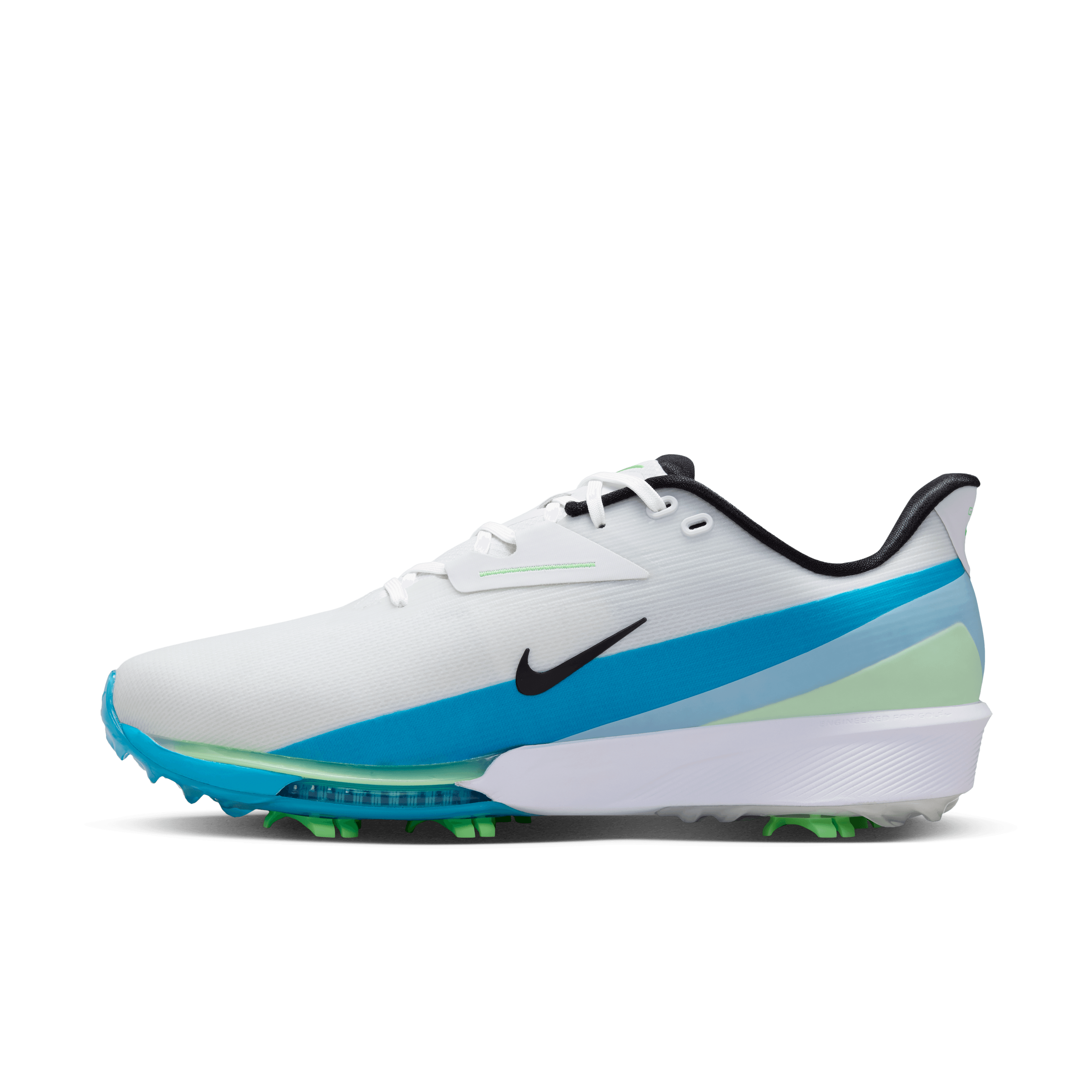 Nike Air Zoom Infinity Tour NEXT% 3 Golf Shoes - White / Black Summit / Light Current Blue