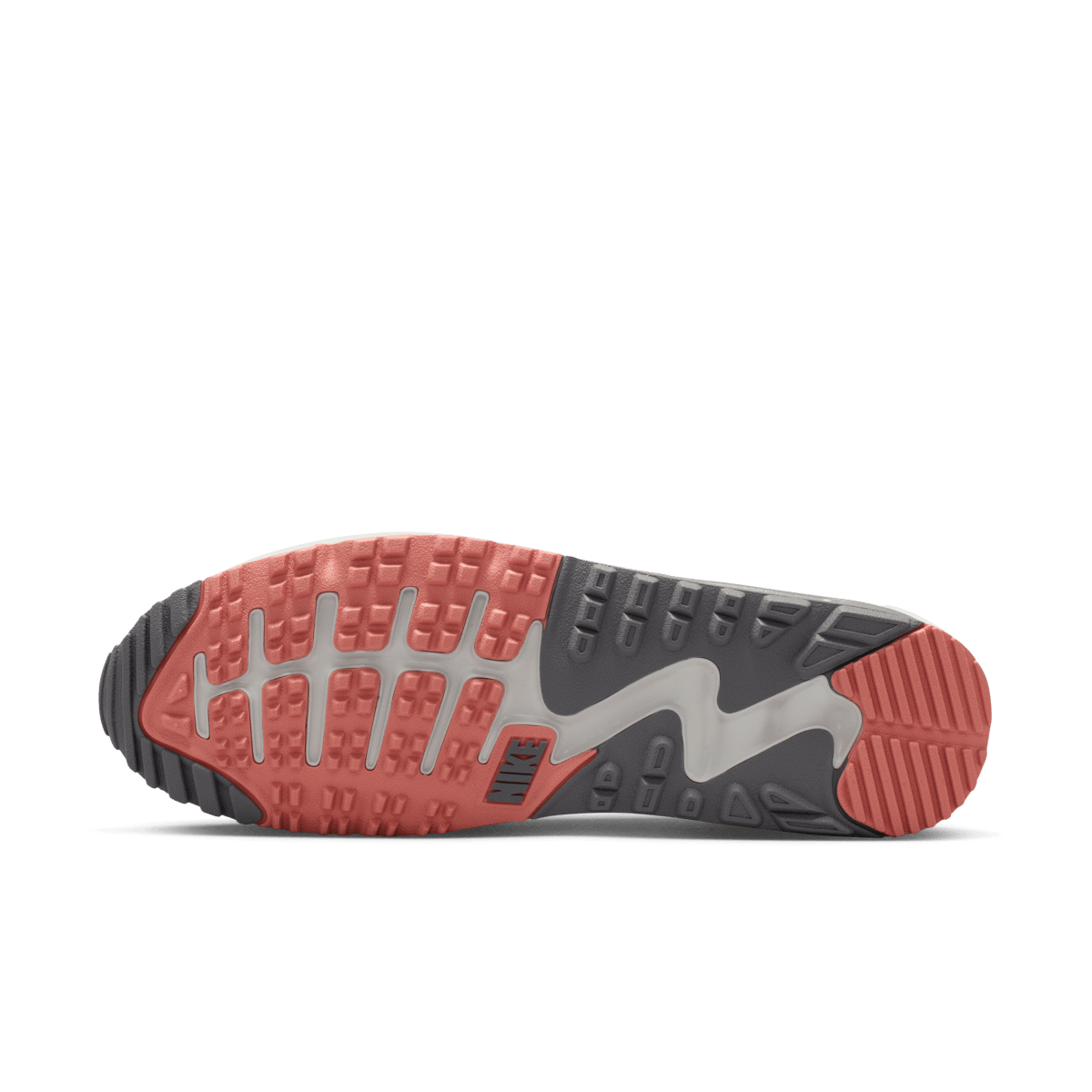 Nike Air Max 90G Spikeless Golf Shoe - Grey - Nike Golf