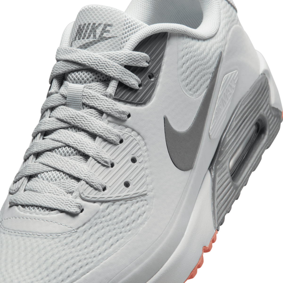 Nike Air Max 90G Spikeless Golf Shoe - Grey - Nike Golf