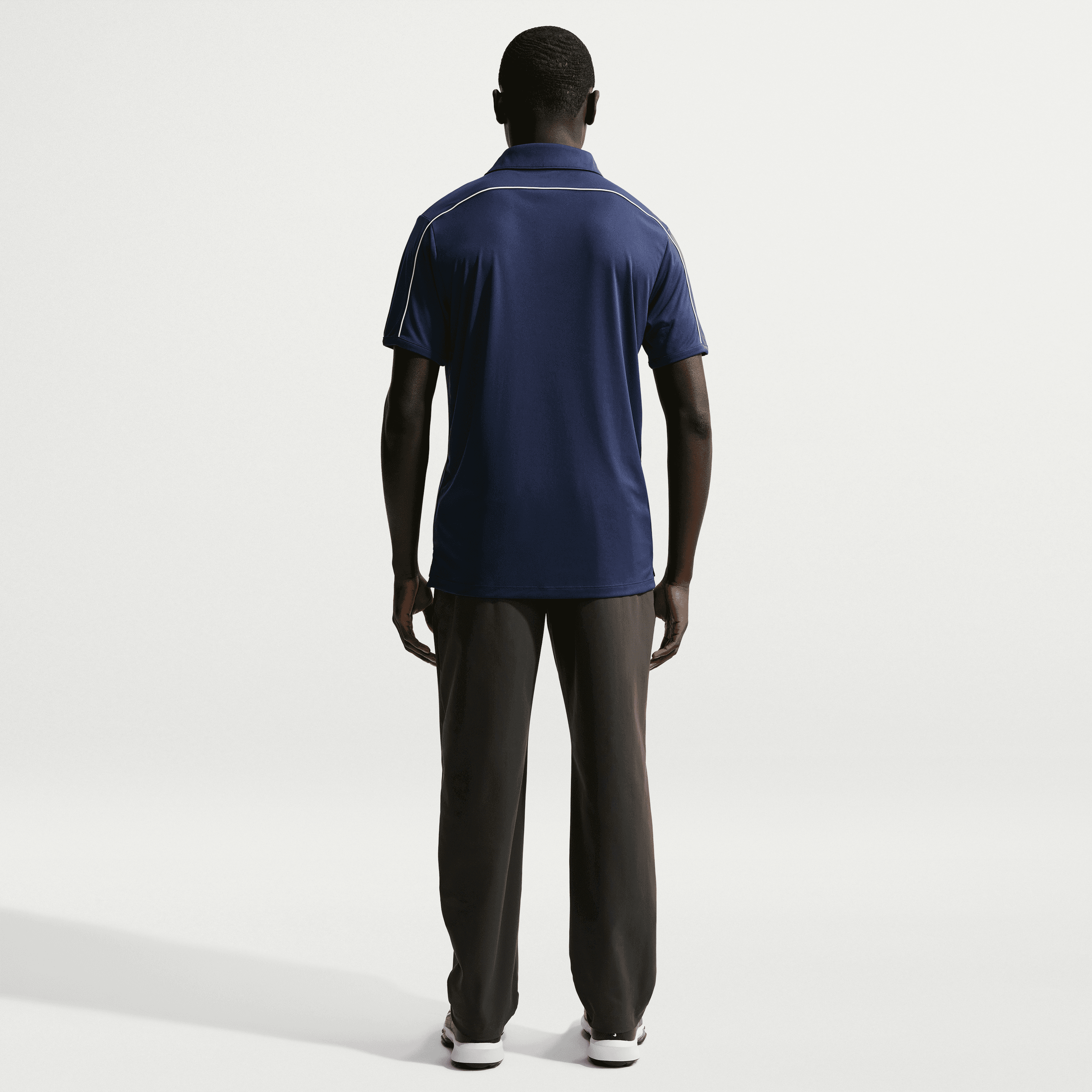 Nike Dri-Fit Par 5 Solid Mens Golf Polo Shirt