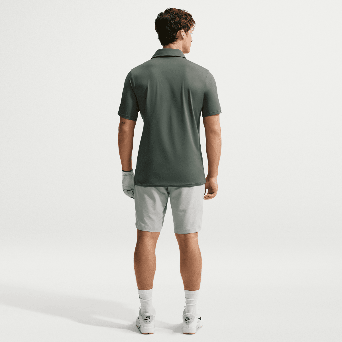 Nike Golf Velocity Dri-FIT Golf Polo Mens Polo Shirt - Camo Green / White - Nike Golf