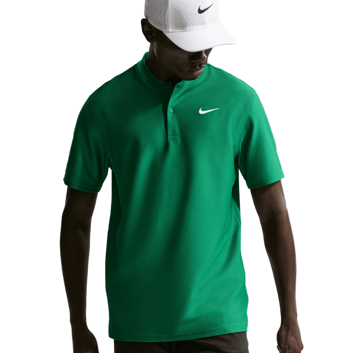 Nike Dri - Fit Velocity Blade Mens Golf Polo Shirt - Malachite - Nike Golf