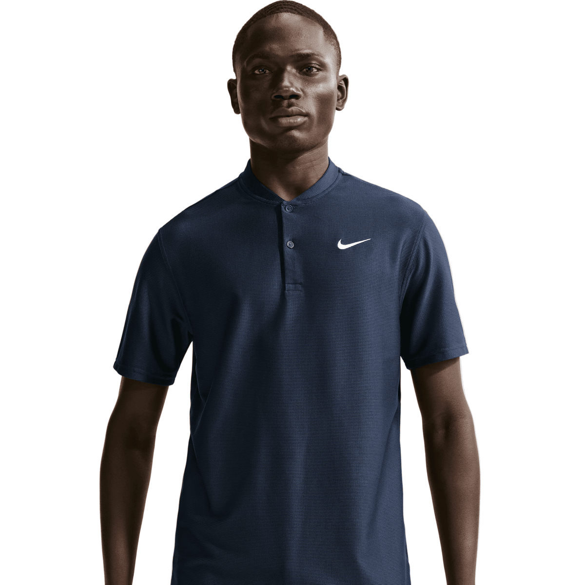 Nike Dri - Fit Velocity Blade Mens Golf Polo Shirt - Navy - Nike Golf