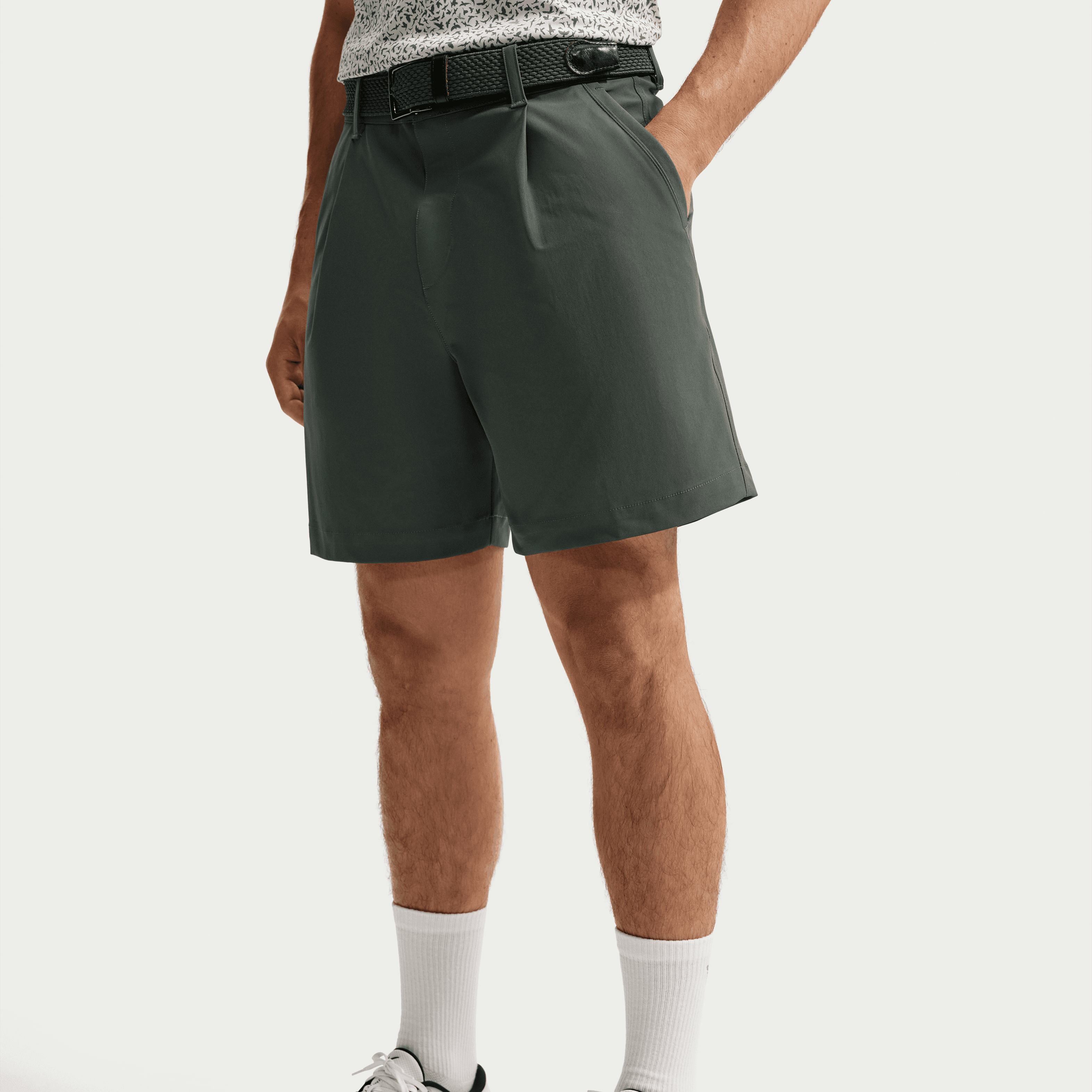 Nike Golf Par 5 Above Knee Short - Camo Green