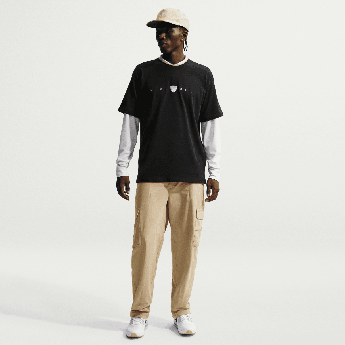 Nike Men's Loose - Fit Golf T-Shirt - Black - Nike Golf