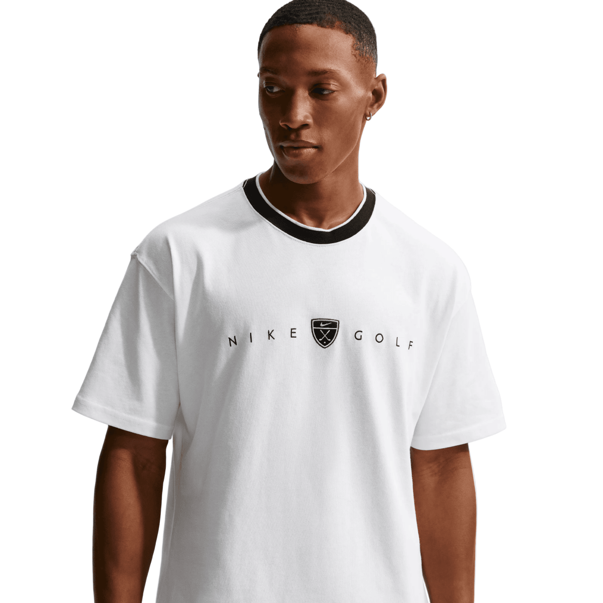 Nike Men's Loose - Fit Golf T-Shirt - White - Nike Golf