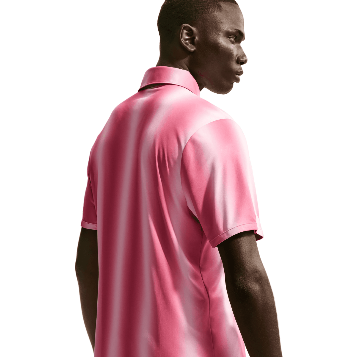 Nike Dri - Fit Par 5 Mens Golf Polo Shirt - Pearl Pink - Nike Golf