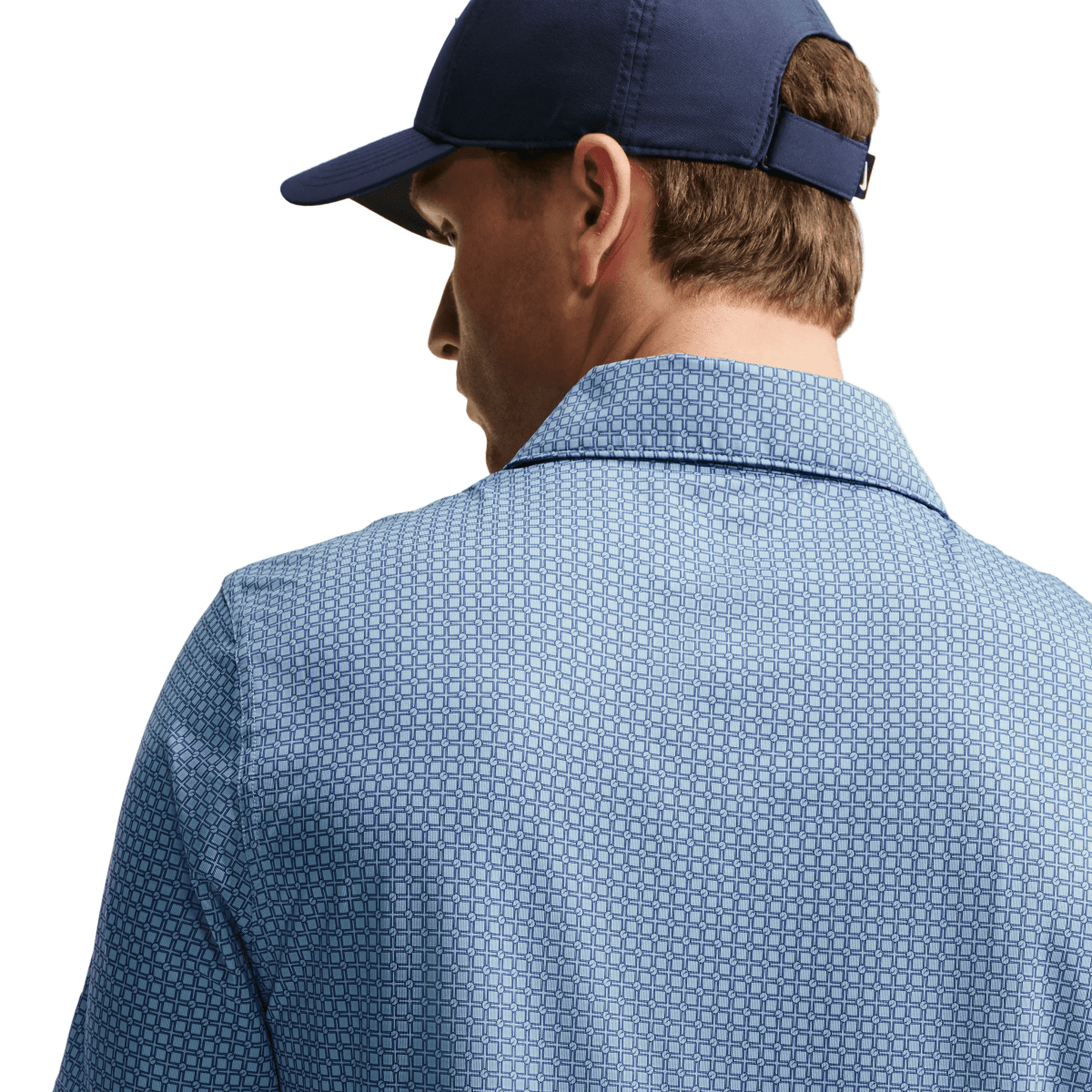 Nike Dri-FIT Velocity Textured Men's Golf Polo - College Navy - Nike Golf