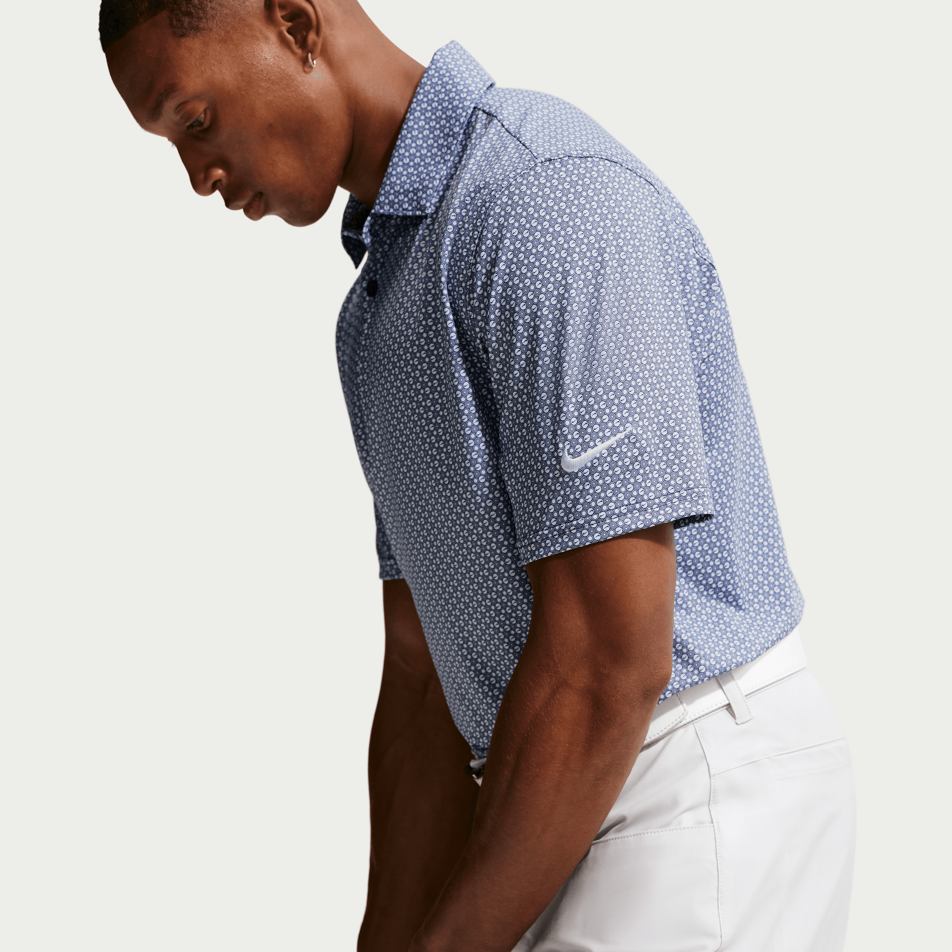 Nike Golf Velocity Micro Print Mens Polo Shirt