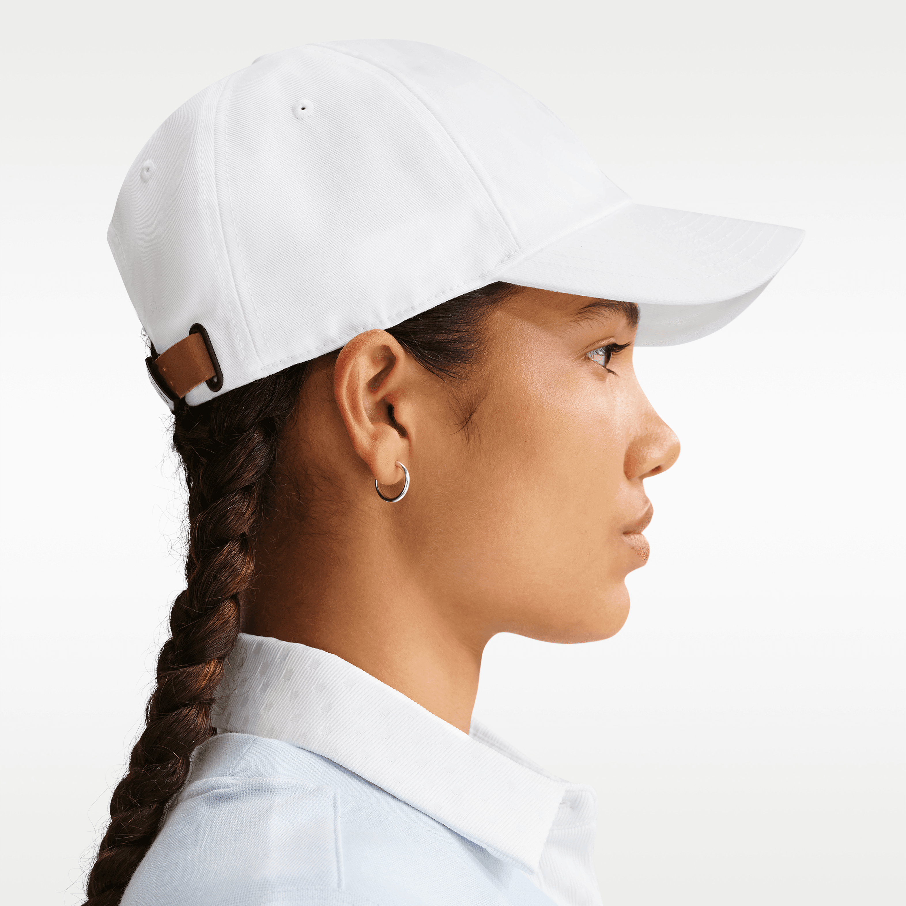 Nike Club Unstructured CB Adjustable Golf Cap - White