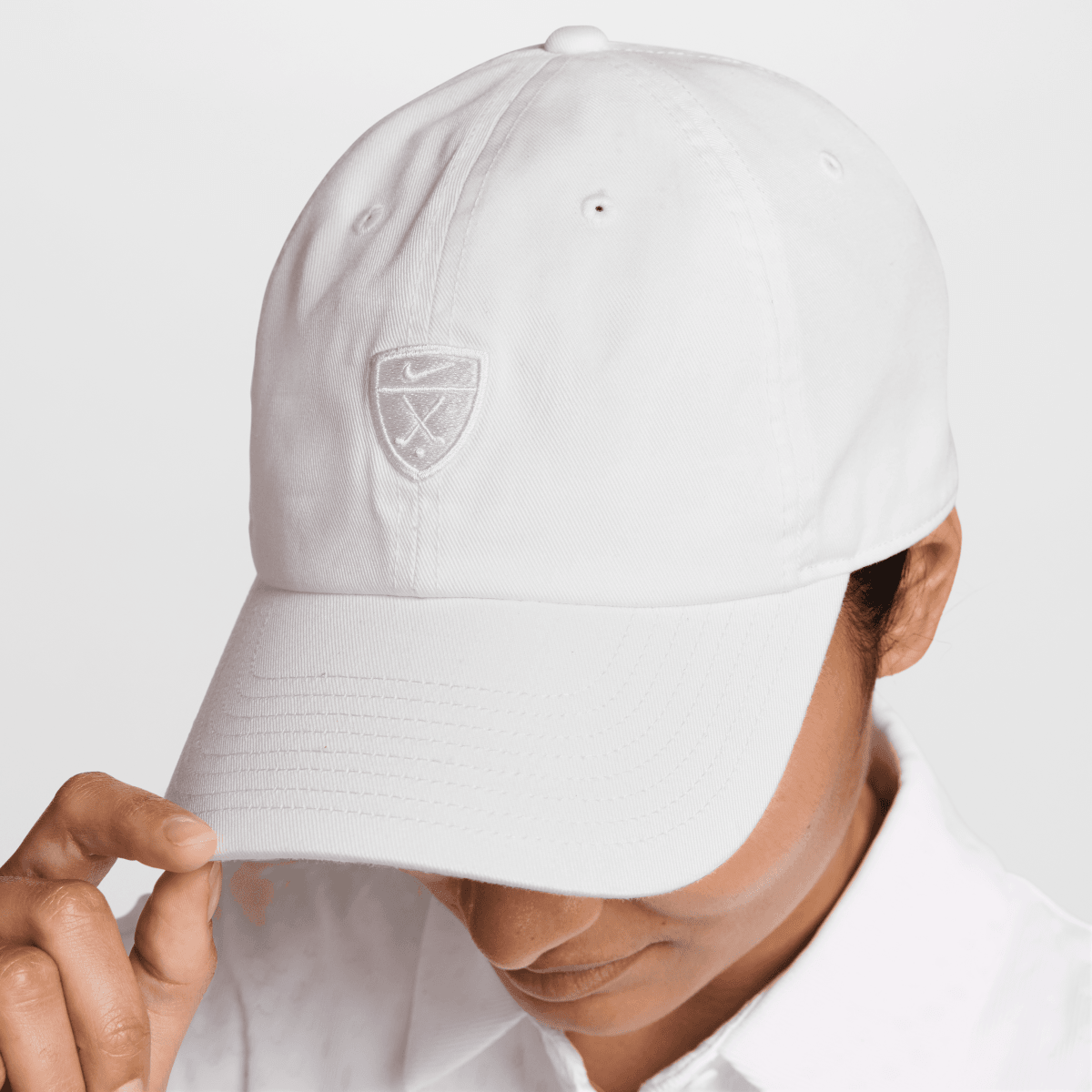 Nike Club Unstructured CB Adjustable Golf Cap - White - Nike Golf