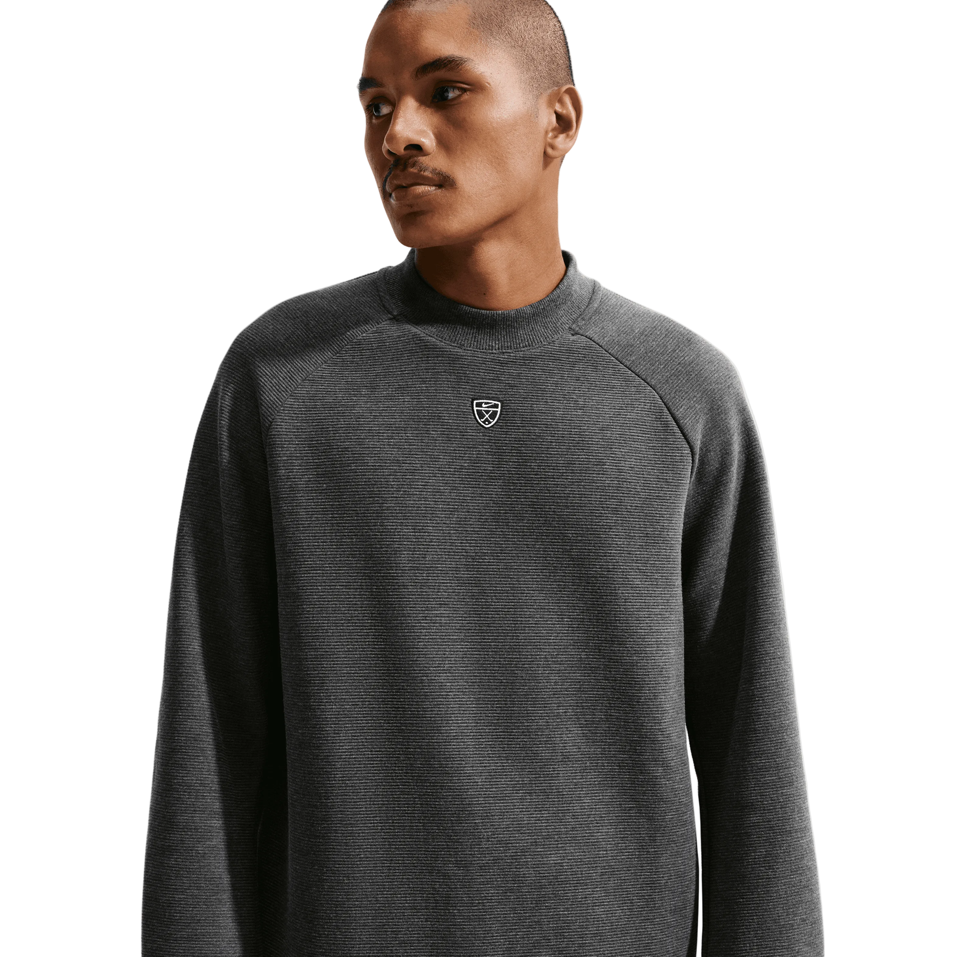 Nike Golf Par 5 Crew Neck Pullover - Black / White