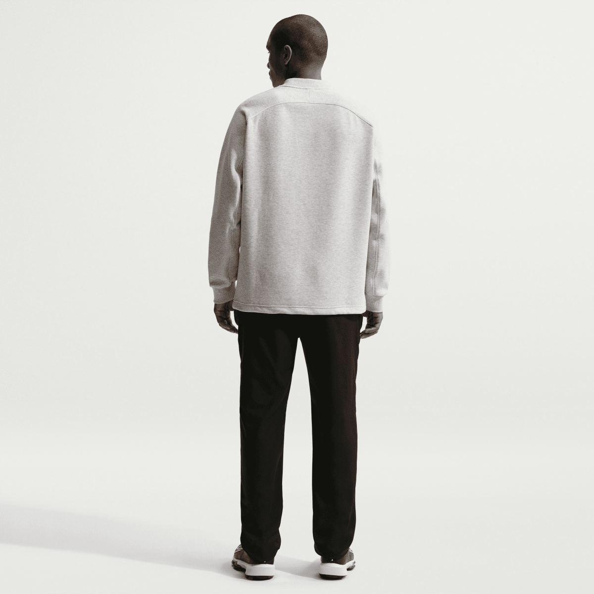 Nike Golf Par 5 Crew Neck Pullover - Wolf Grey - Nike Golf