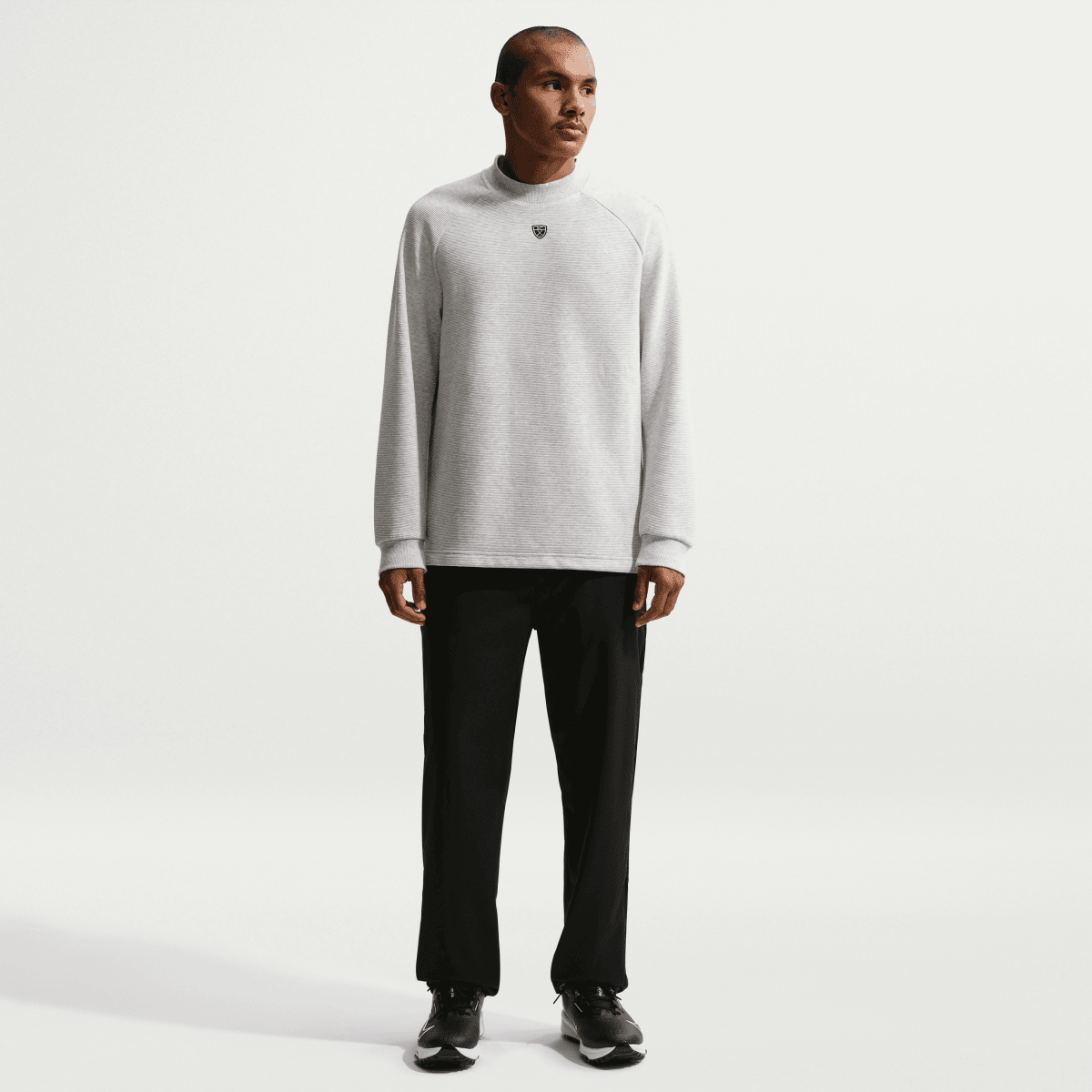 Nike Golf Par 5 Crew Neck Pullover - Wolf Grey - Nike Golf