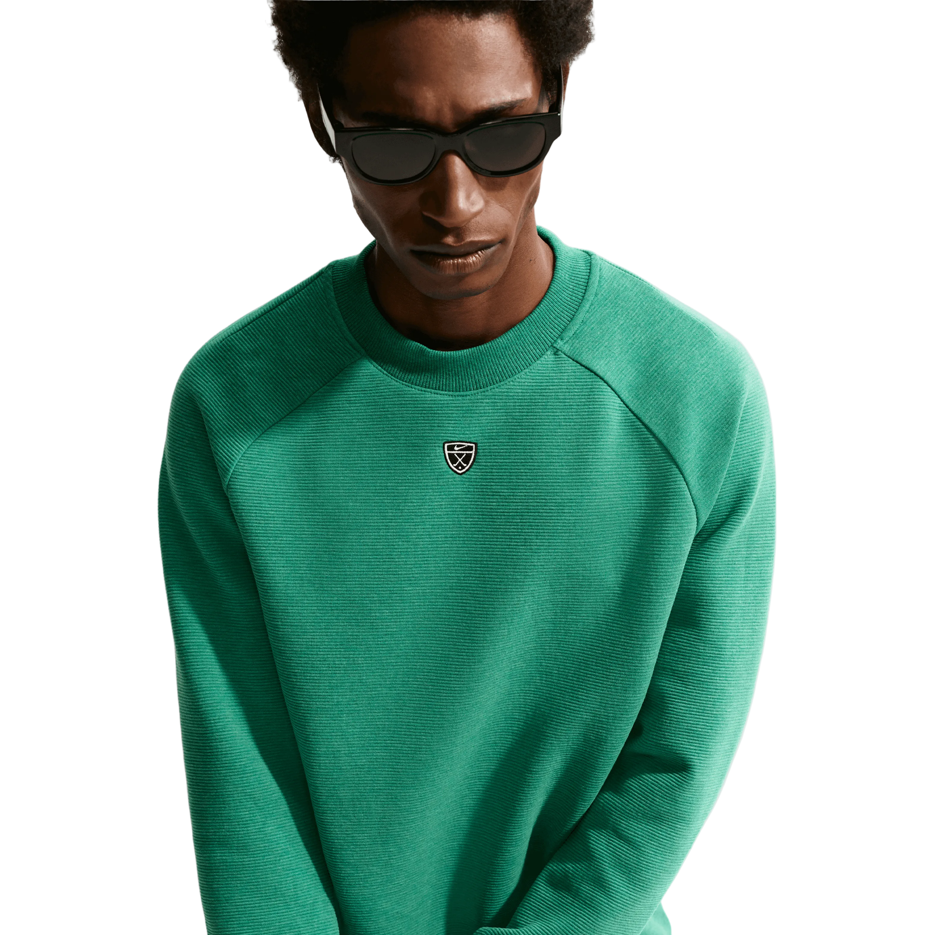 Nike Golf Par 5 Crew Neck Pullover - Malachite