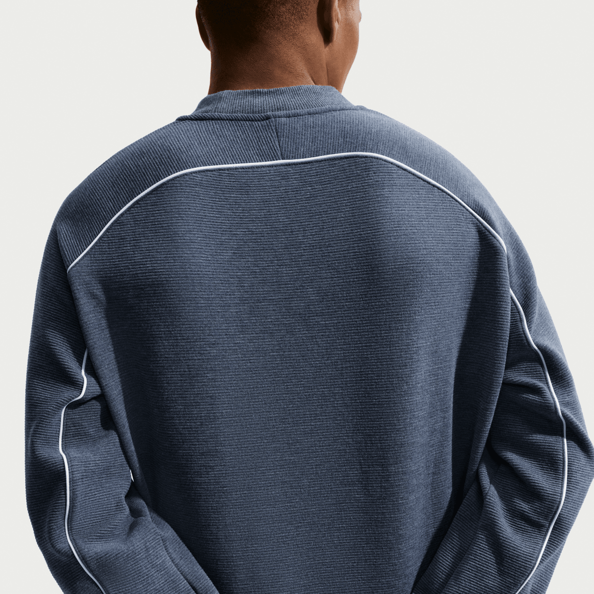 Nike Golf Par 5 Crew Neck Pullover - College Navy / White - Nike Golf