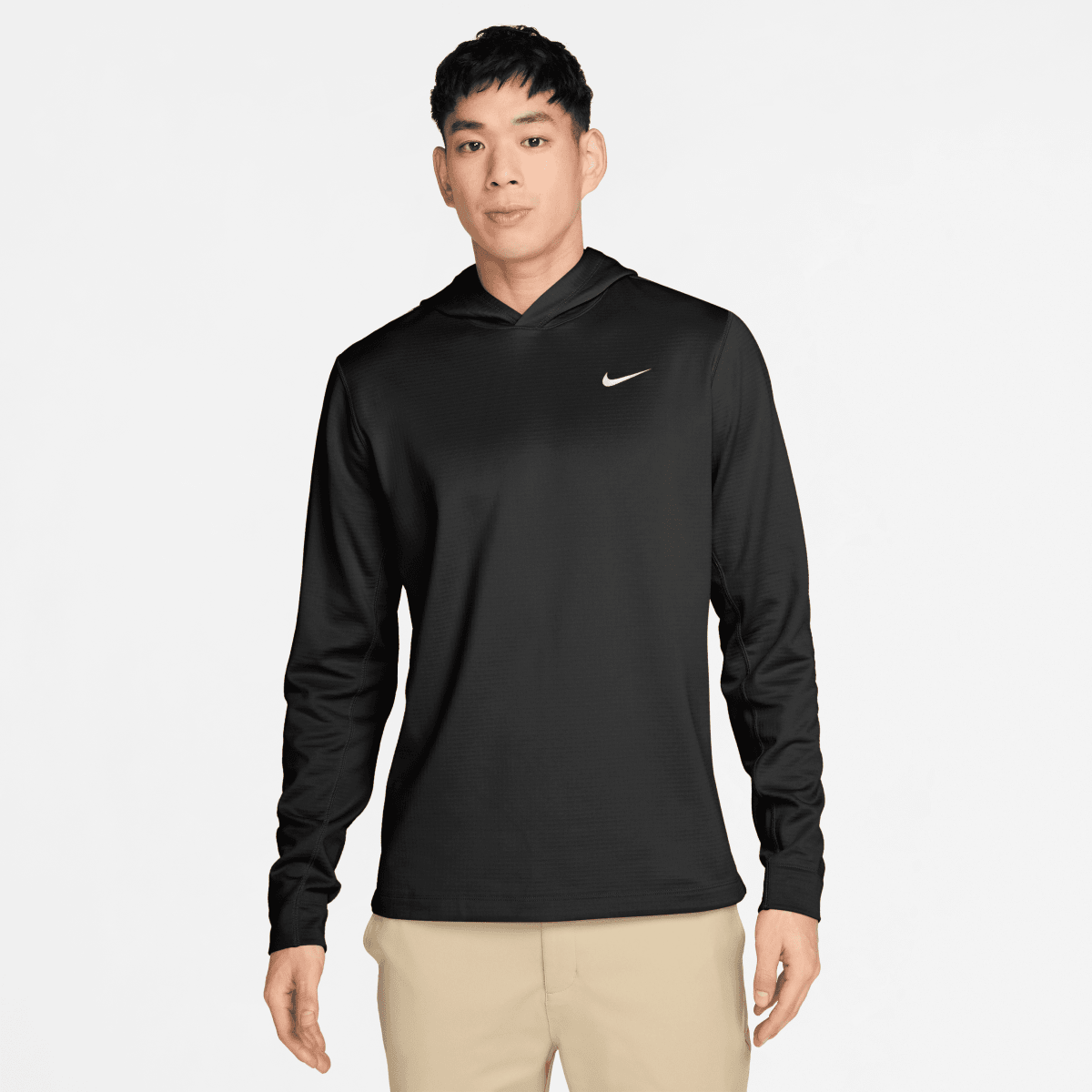 Nike Velocity Men's Therma - FIT Golf Hoodie - Black - Nike Golf