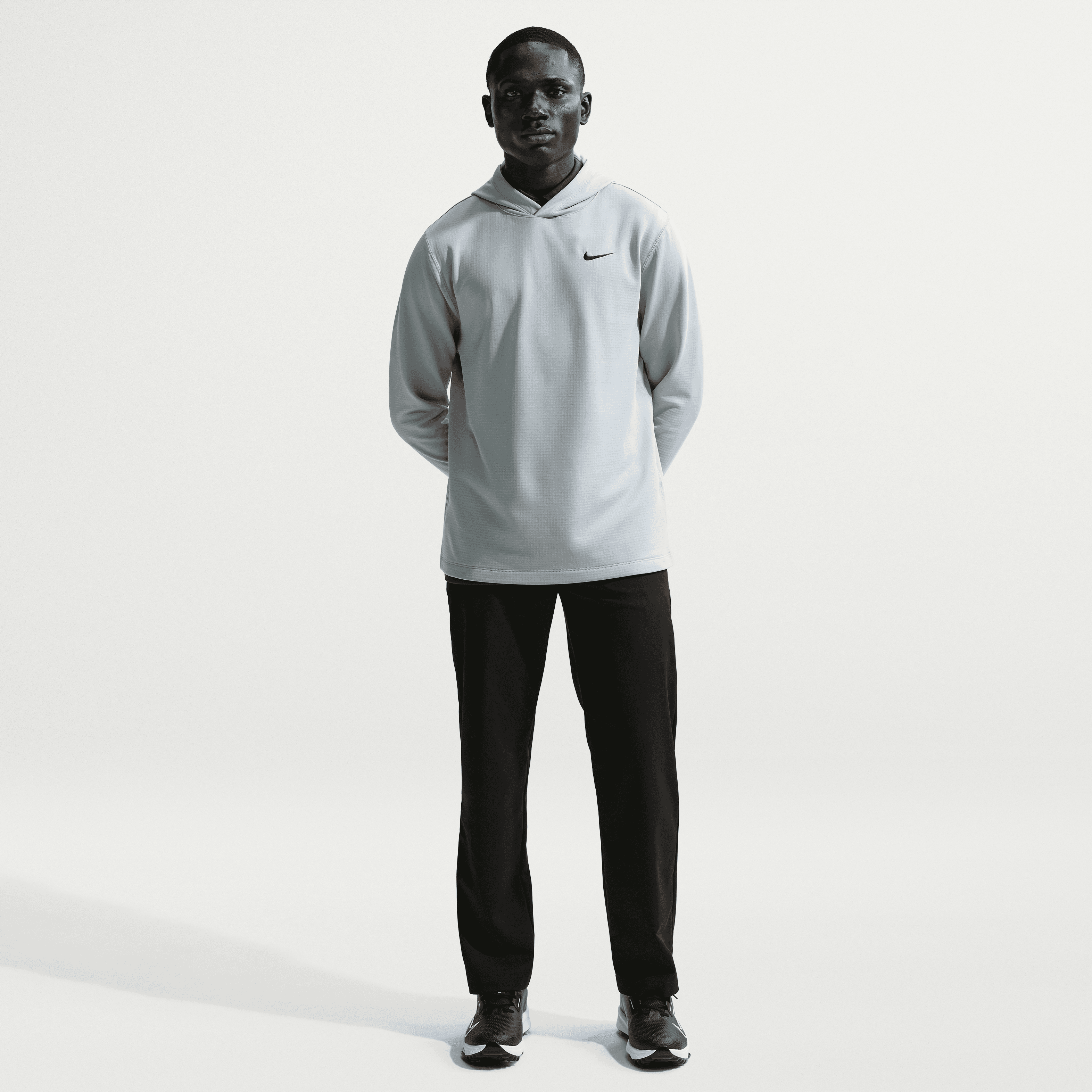Nike Velocity Men's Therma-FIT Golf Hoodie - Wolf Grey