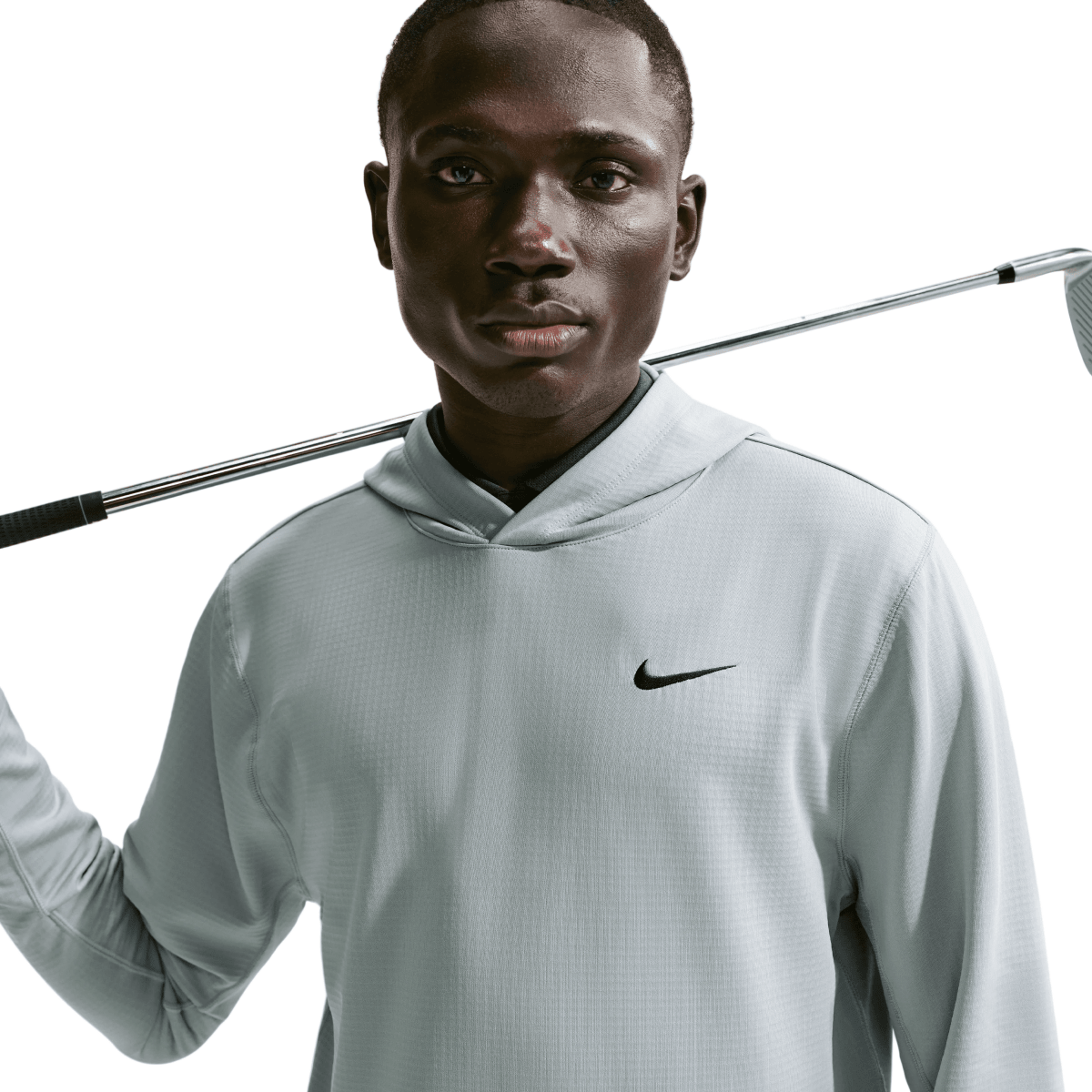 Nike Velocity Men's Therma - FIT Golf Hoodie - Wolf Grey - Nike Golf