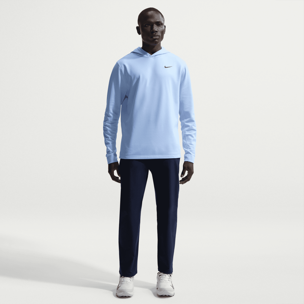 Nike Velocity Men's Therma - FIT Golf Hoodie - Hydrogen Blue - Nike Golf