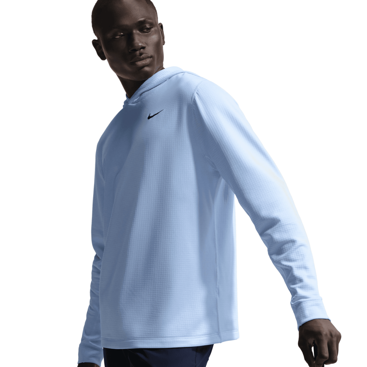 Nike Velocity Men's Therma - FIT Golf Hoodie - Hydrogen Blue - Nike Golf