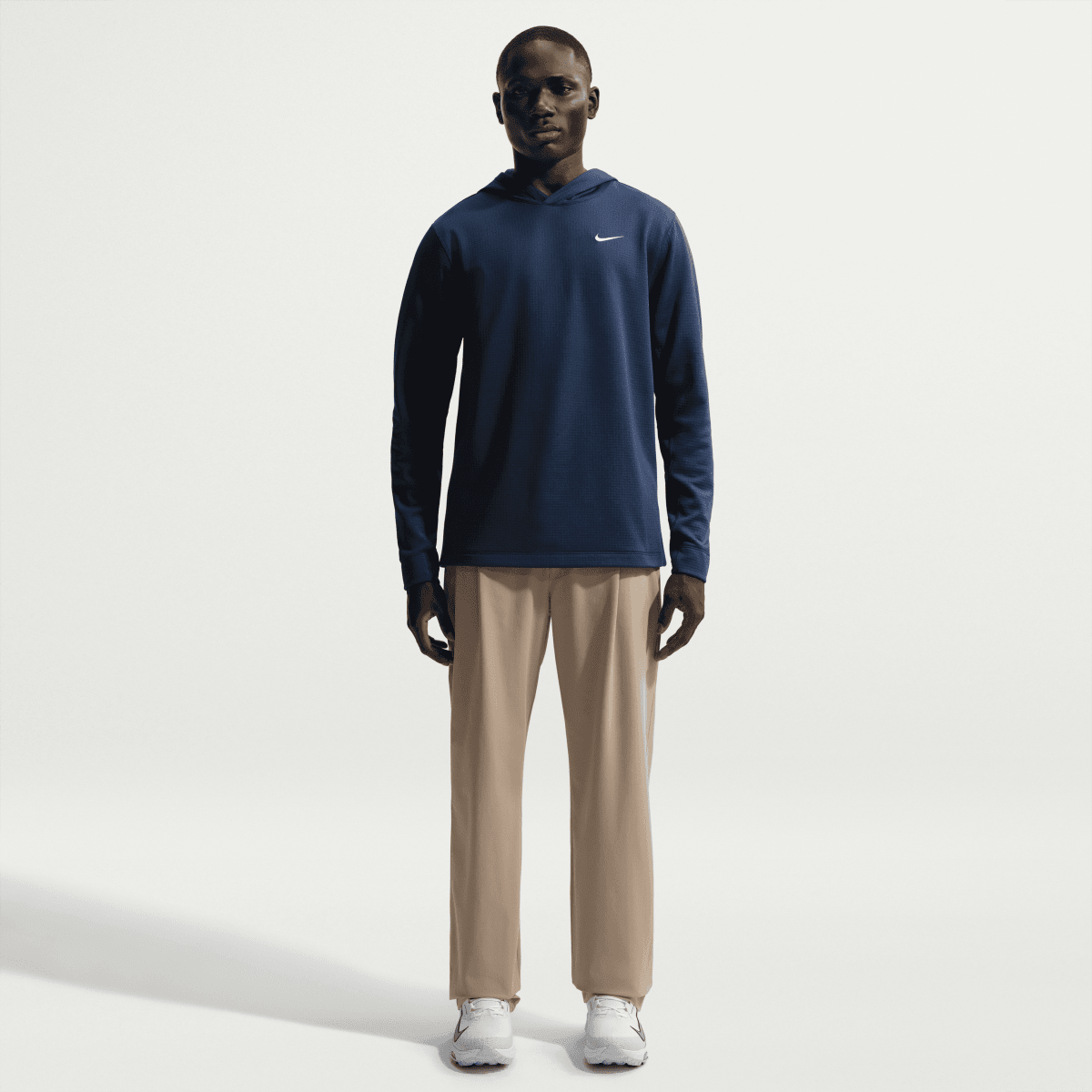 Nike Velocity Men's Therma - FIT Golf Hoodie - Navy - Nike Golf