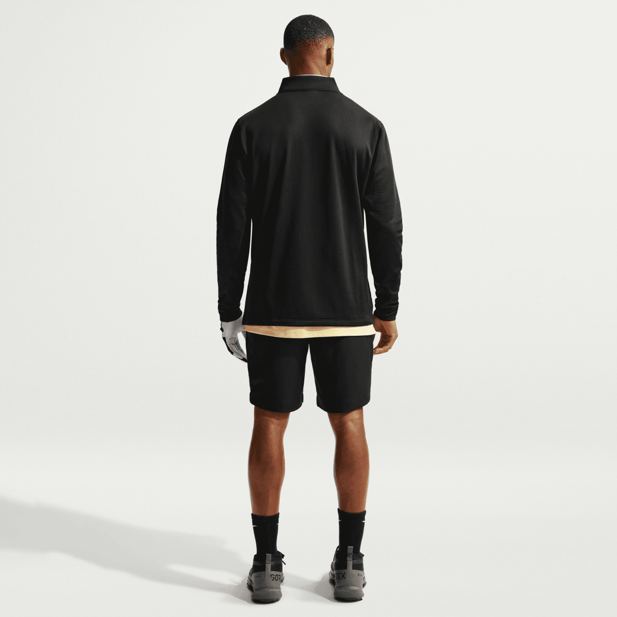 Nike Velocity Therma - Fit 1/2 Zip Mens Golf Pullover - Black - Nike Golf