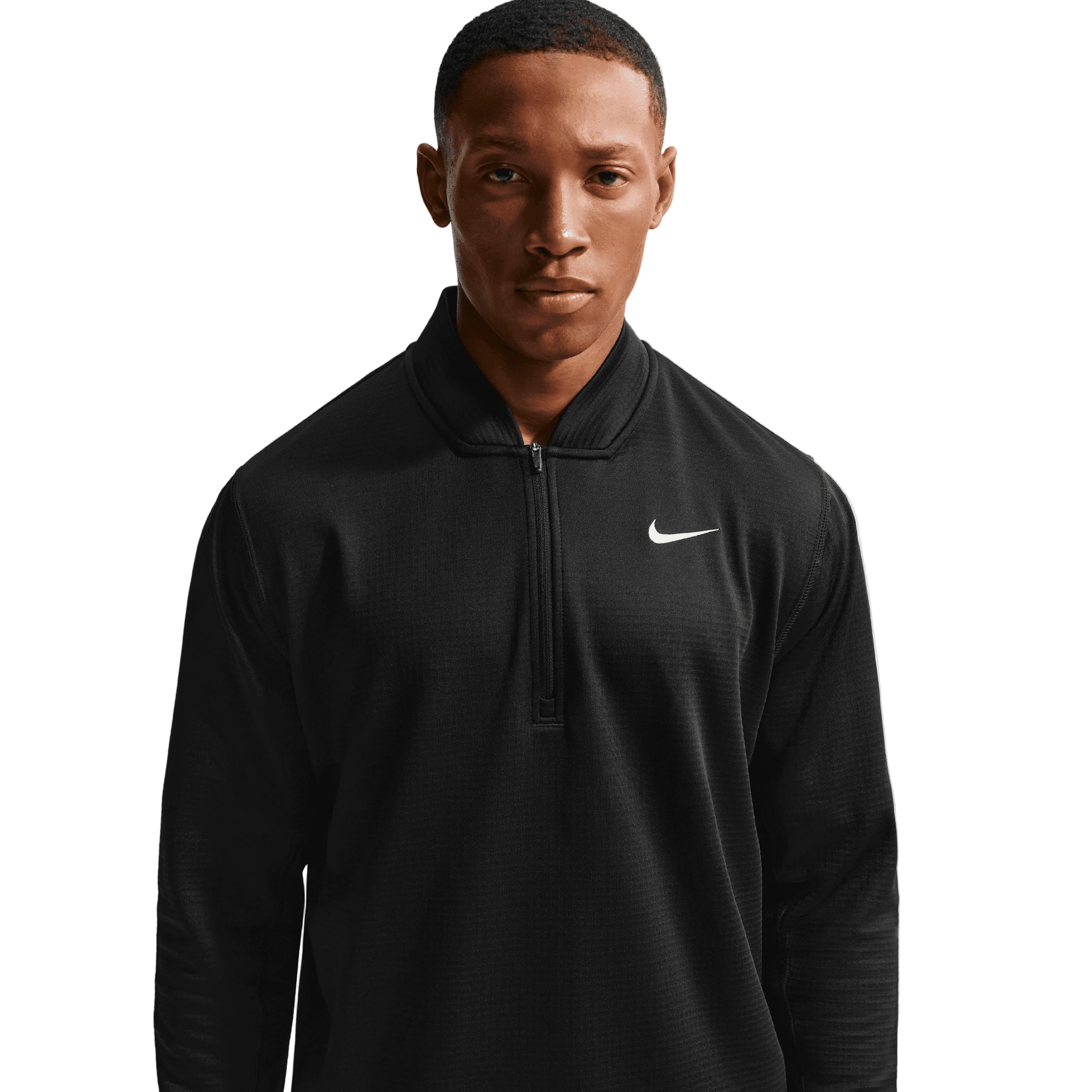 Nike Velocity Therma-Fit 1/2 Zip Mens Golf Pullover - Black