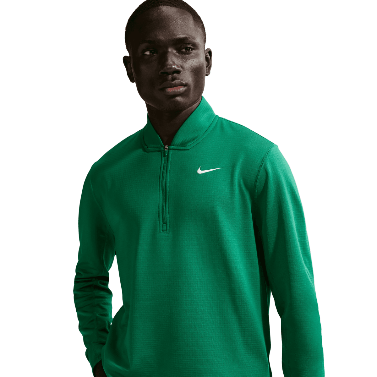 Nike Velocity Therma - Fit 1/2 Zip Mens Golf Pullover - Malachite - Nike Golf