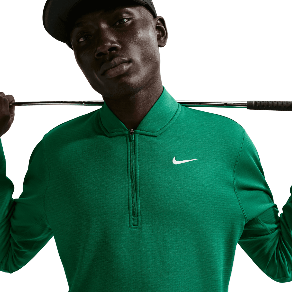 Nike Velocity Therma - Fit 1/2 Zip Mens Golf Pullover - Malachite - Nike Golf